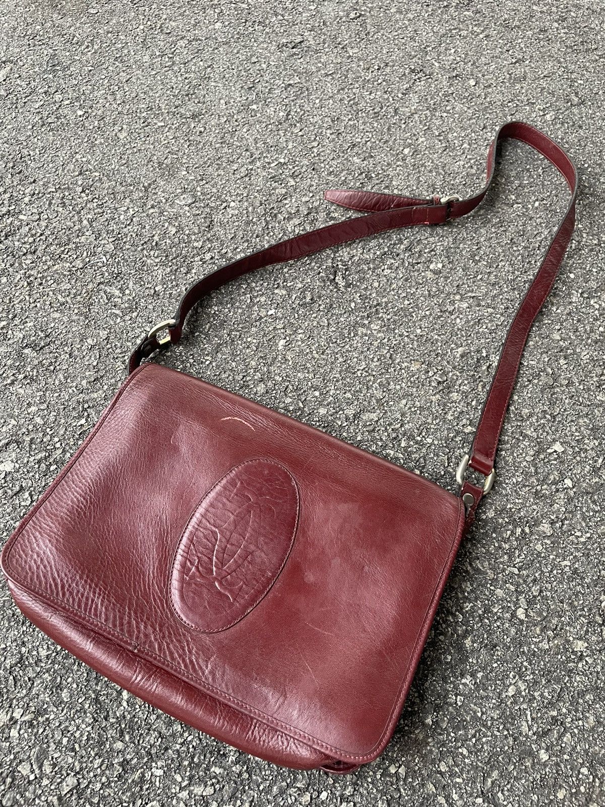 Vintage Cartier Leather Bag