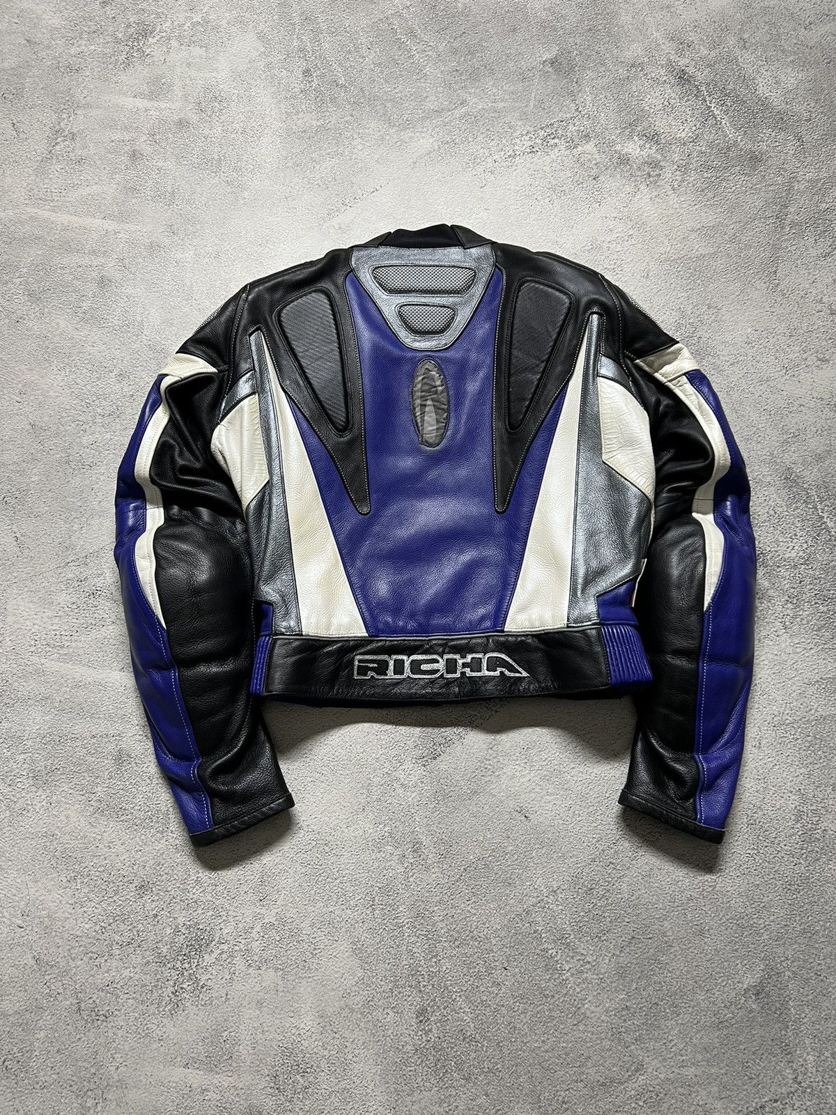 Other Vintage Richa Moto Leather Suit Jacket+Pants Racing Bike 90s Size US M / EU 48-50 / 2 - 12 Thumbnail