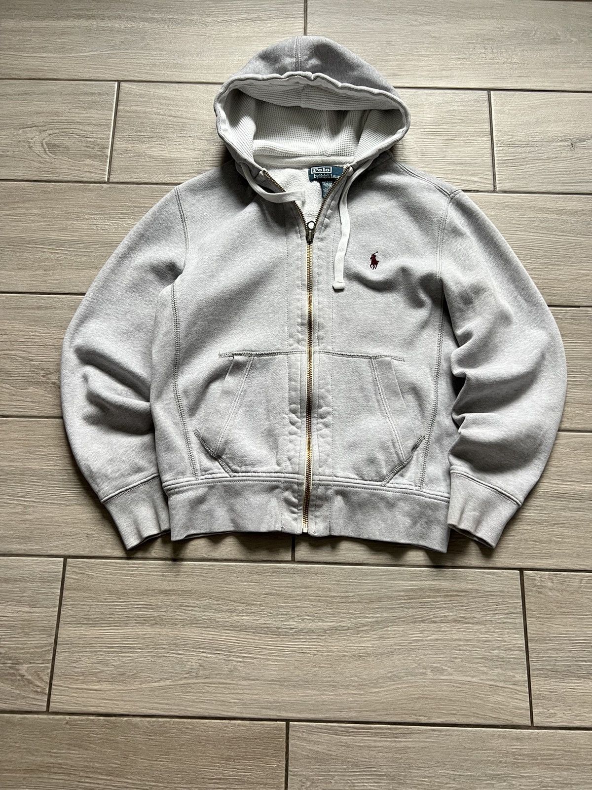 Japanese Brand × Polo Ralph Lauren Vintage Polo Ralph Lauren Zip Hoodie Hype Trend Y2K 00s USA Size US S / EU 44-46 / 1 - 3 Thumbnail