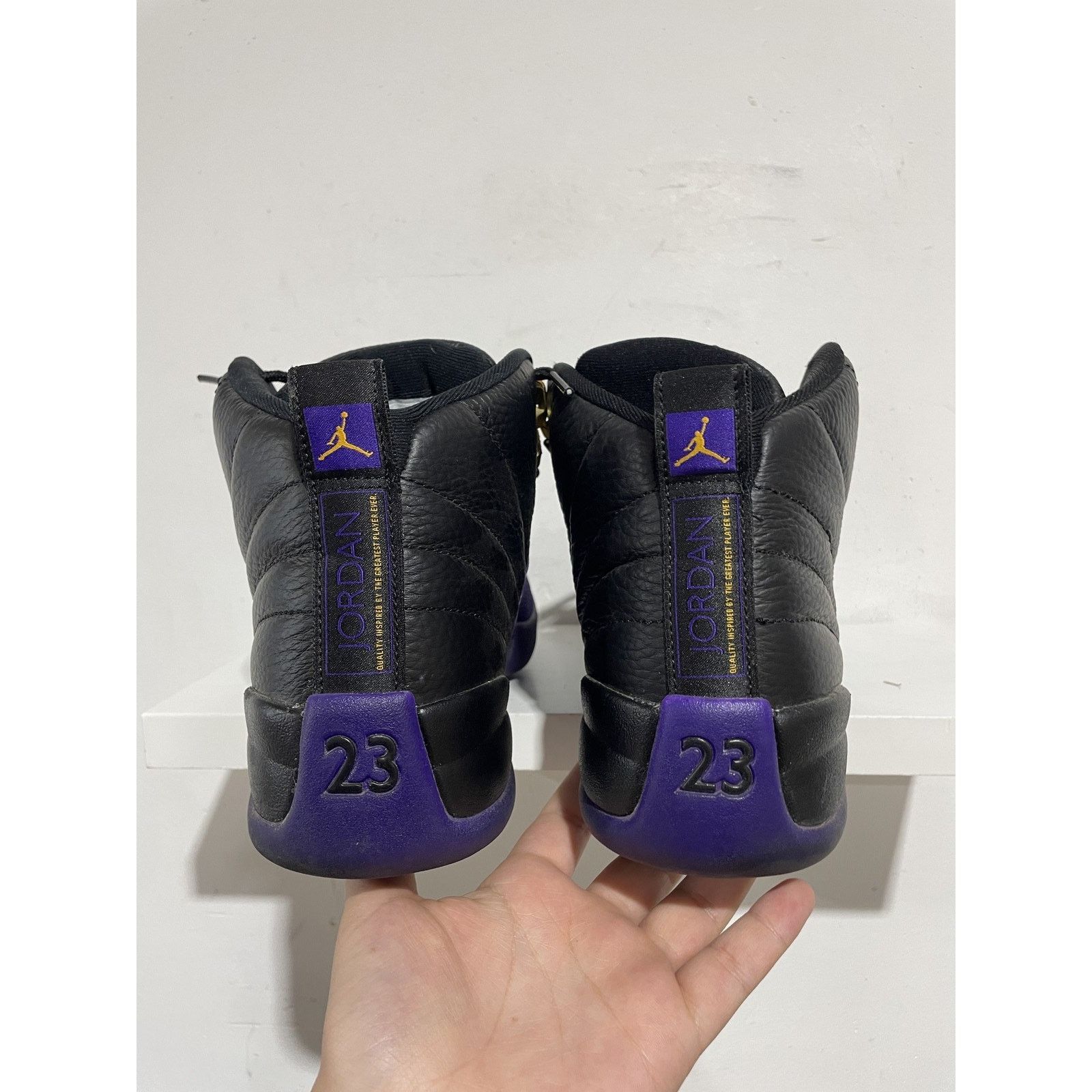 Jordan Brand NIKE JORDAN 12 FIELD PURPLE SIZE 9 PREOWNED Size US 9 / EU 42 - 5 Thumbnail