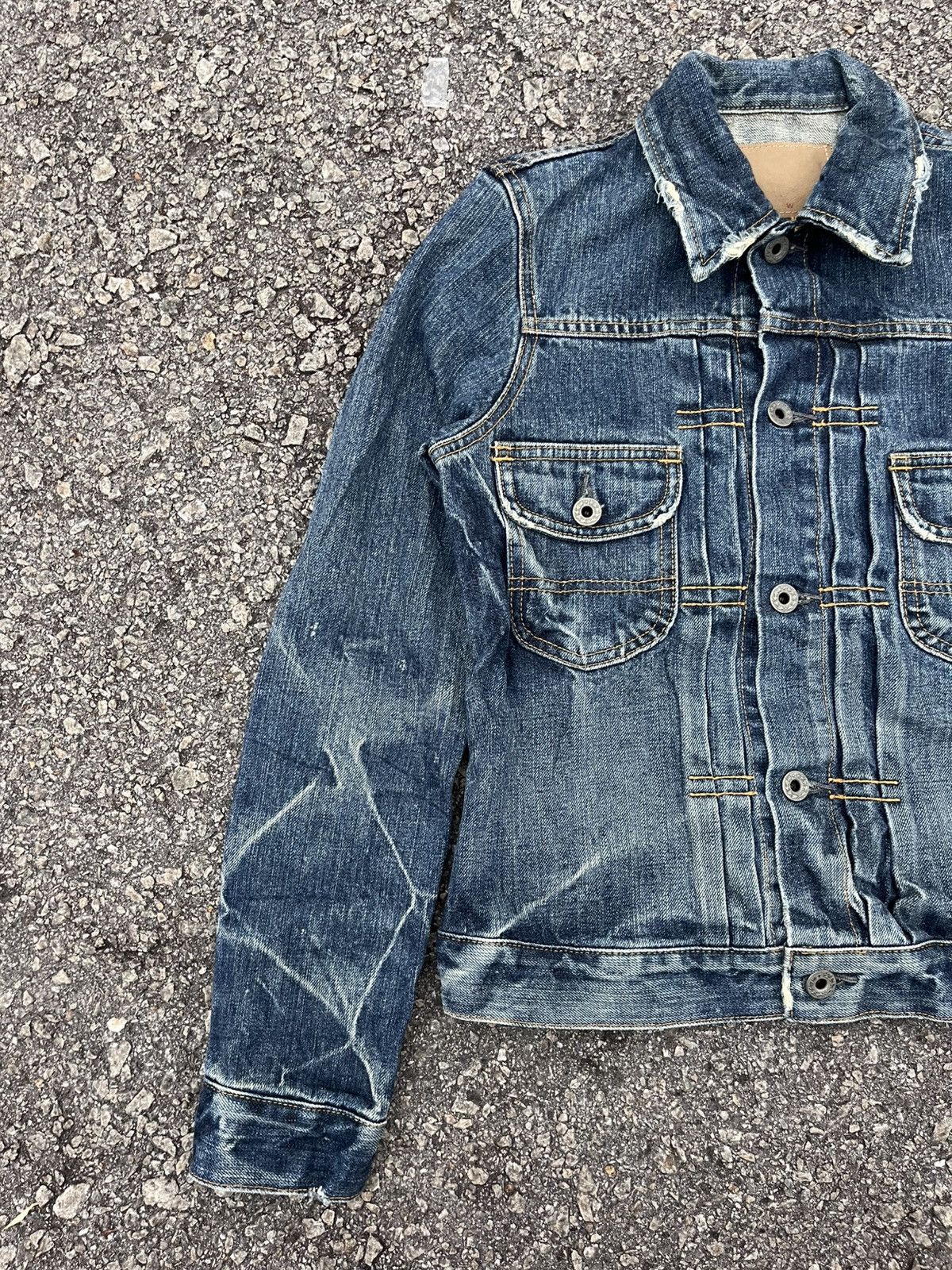 Japanese Brand Women Domingo type 2 denim jacket Size S / US 4 / IT 40 - 3 Thumbnail