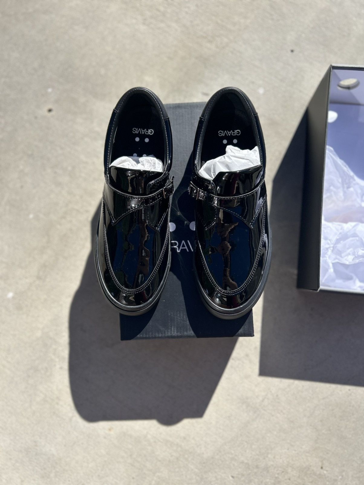 Other Gravis Skateboarding Monk Leather Strap Black Size US 9.5 / EU 42-43 - 2 Thumbnail