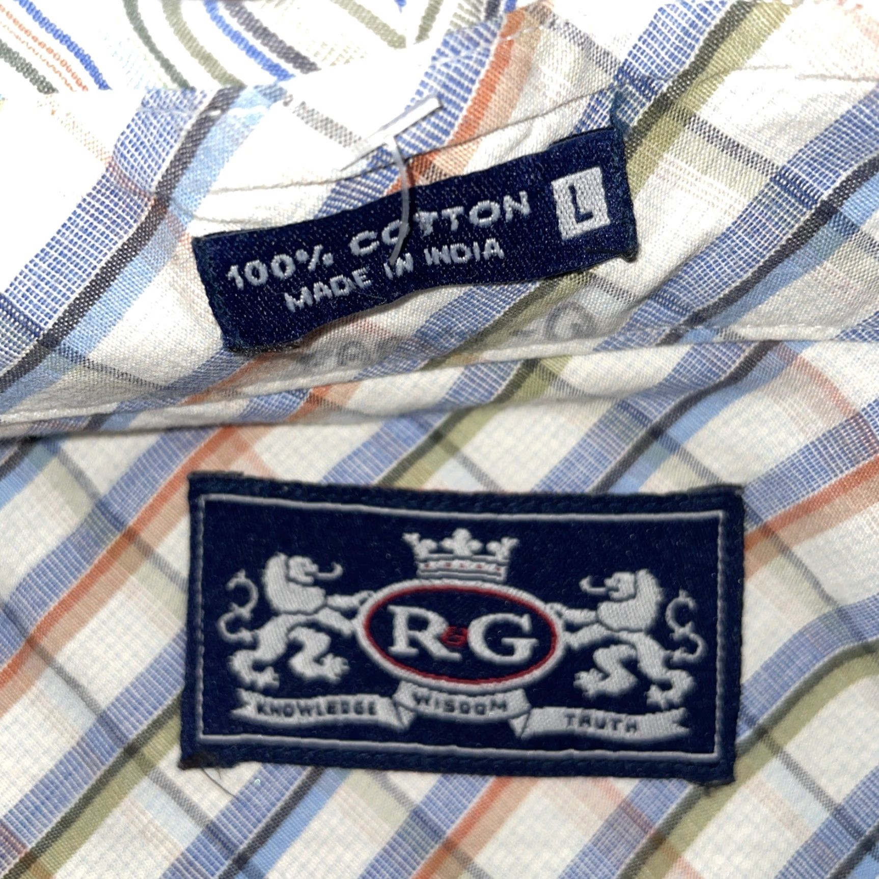 Robert Graham Robert Graham Striped Button Shirt Mens L Multicolor Long Sleeve Button-Up Regular Sized Shirt Size US L / EU 52-54 / 3 - 3 Thumbnail