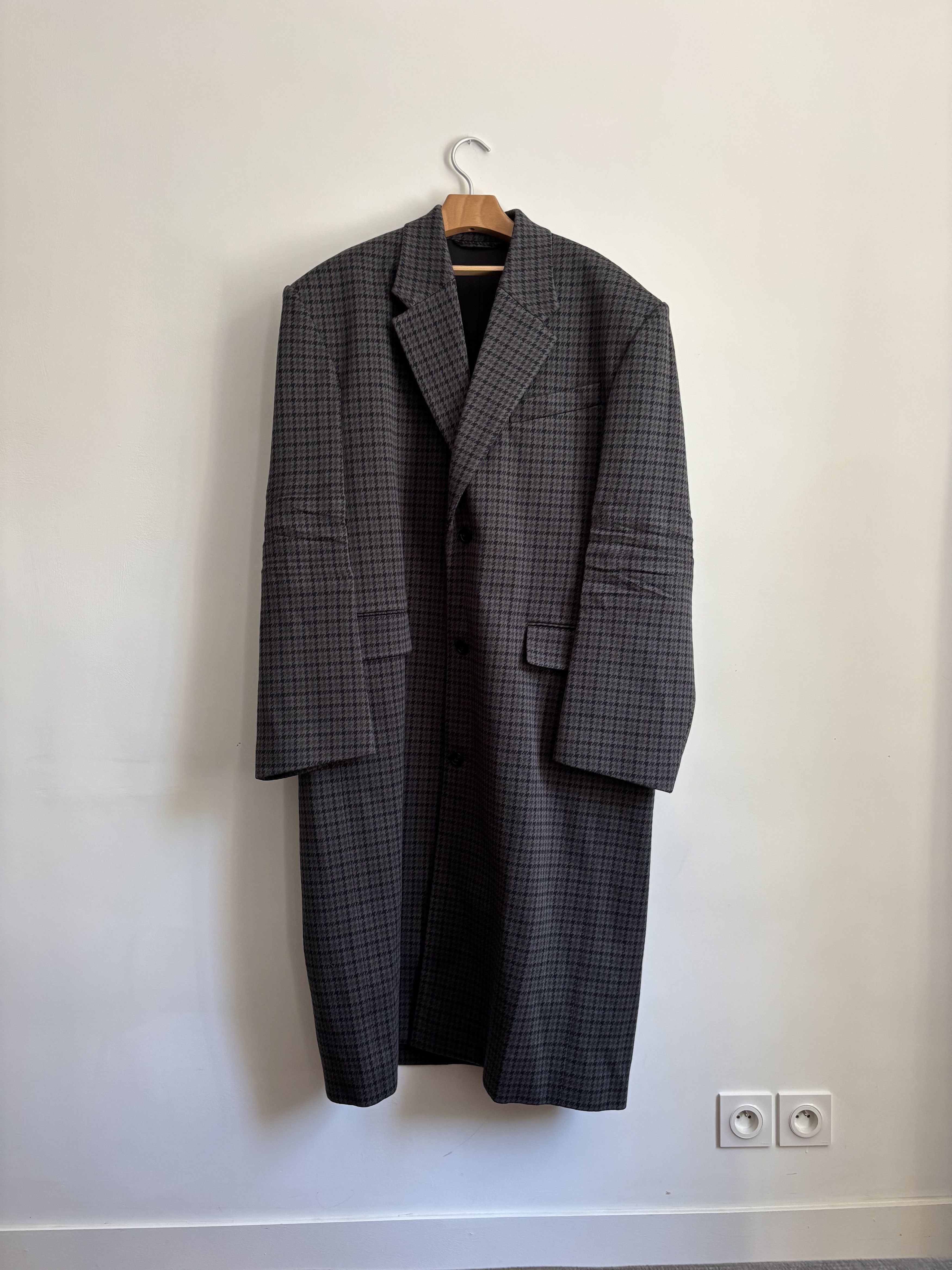 Balenciaga Wool Coat Size US S / EU 44-46 / 1 - 1 Thumbnail
