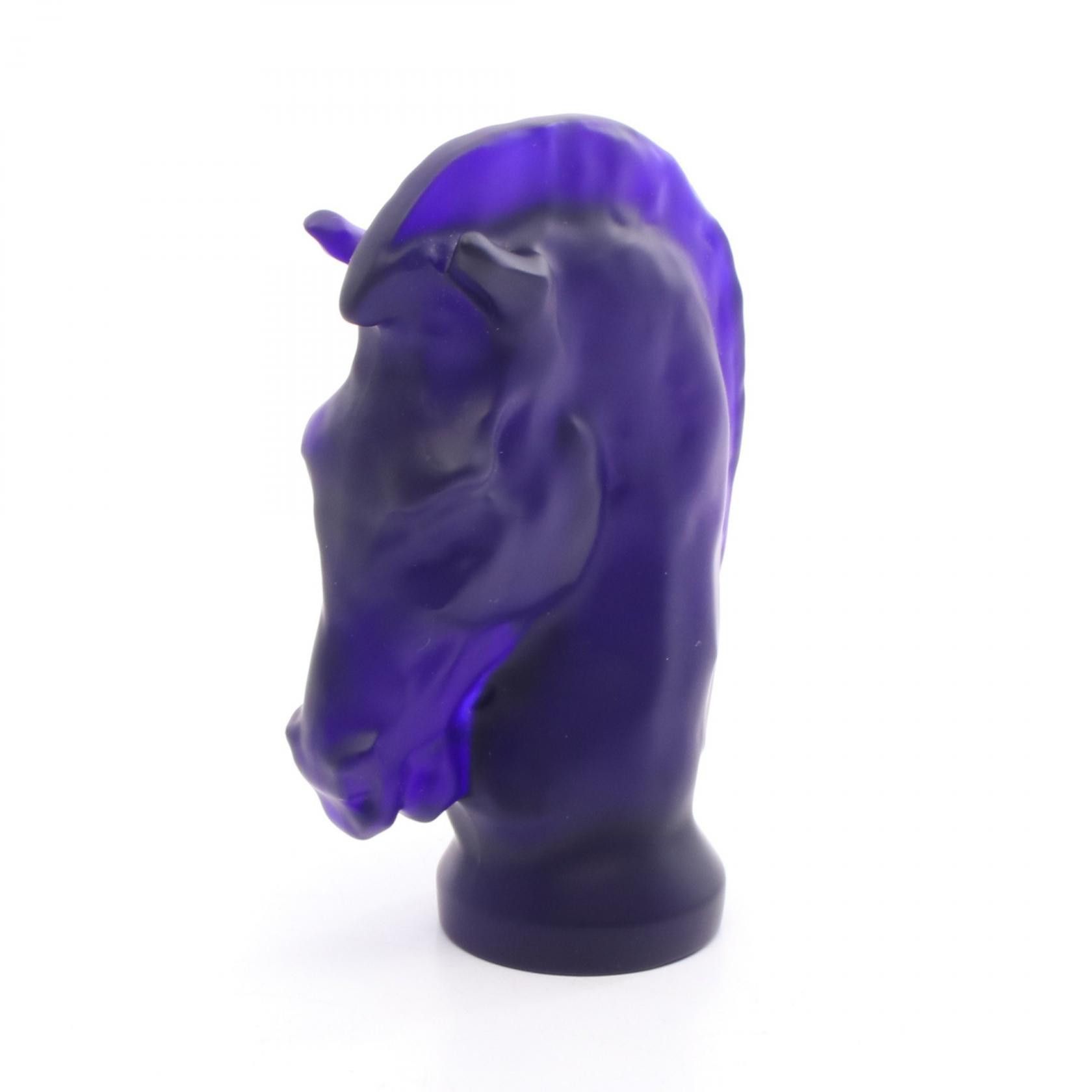 Other Other Saint Louis JEU SATIN-FINISHED DARK BLUE KNIGHT Glass Accessory Glass Other DUTY FREE for USA Size ONE SIZE - 1 Thumbnail