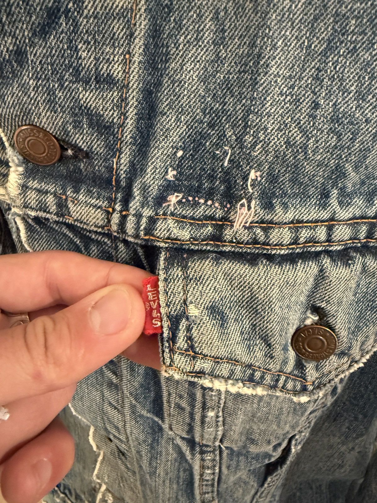 Levi's 1960s Levis Trucker Jacket Size US M / EU 48-50 / 2 - 3 Thumbnail