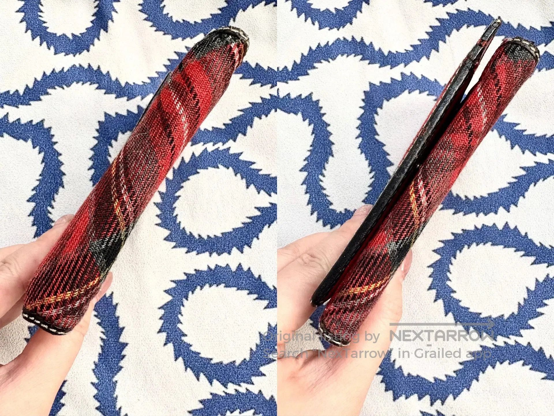 Vivienne Westwood Vivienne Westwood Vintage Red Plaid Graffiti Tri. Size ONE SIZE - 6 Thumbnail