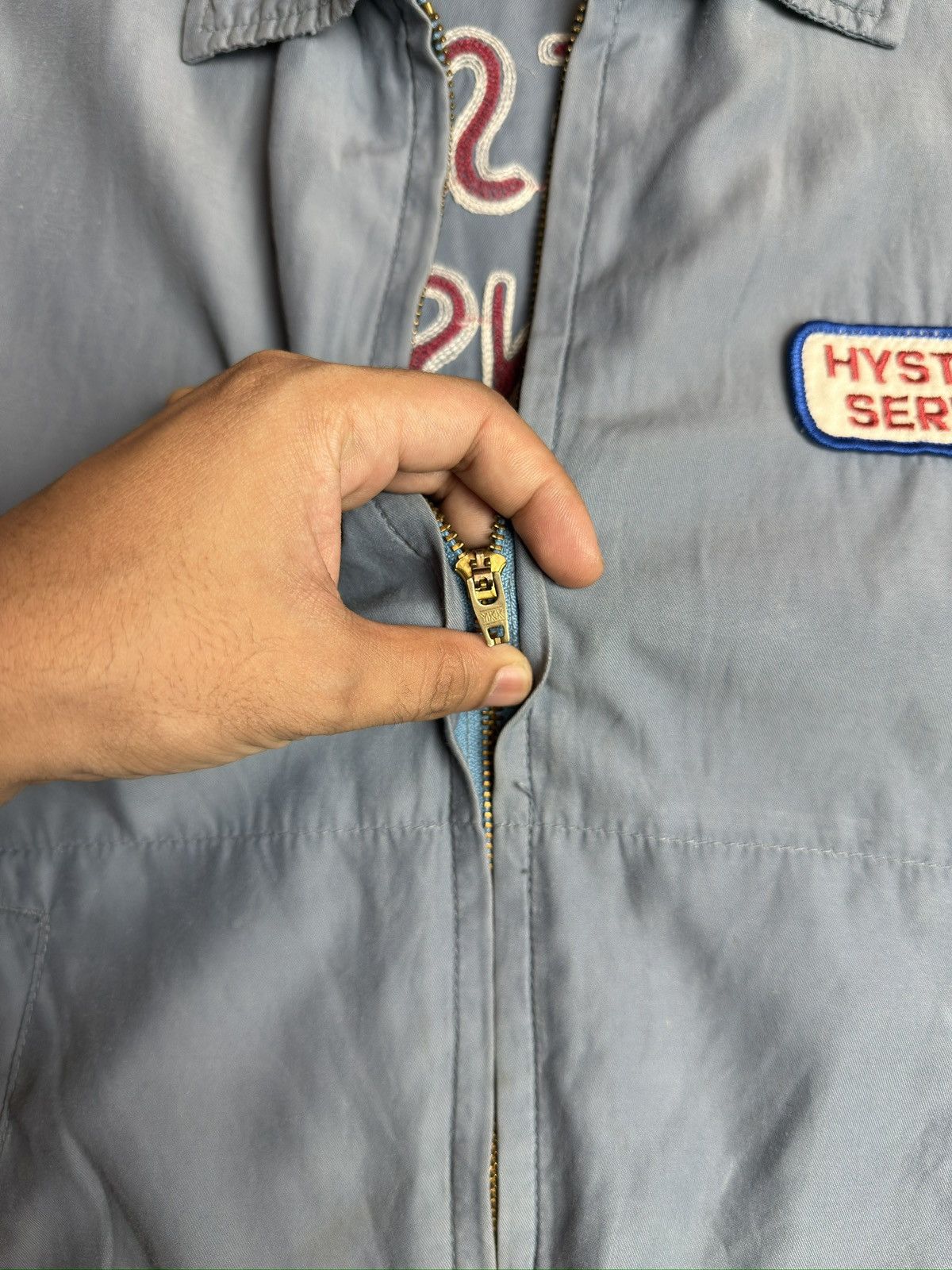 Hysteric Glamour Vintage Hysteric Glamour "Expressed Vans" Work Jacket Size US S / EU 44-46 / 1 - 4 Thumbnail