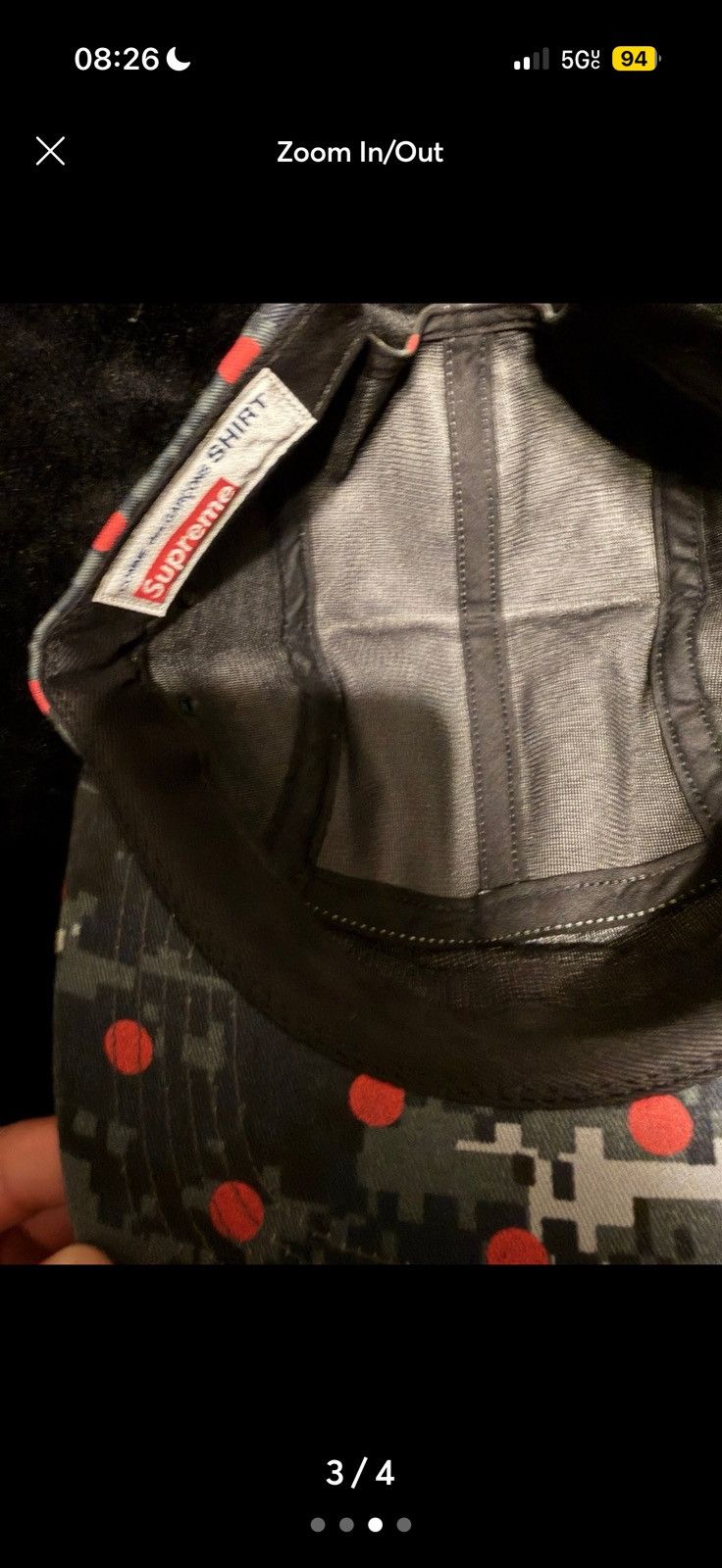 Supreme Supreme Comme des Garcons CDG SHIRT Camp Cap Size ONE SIZE - 3 Thumbnail