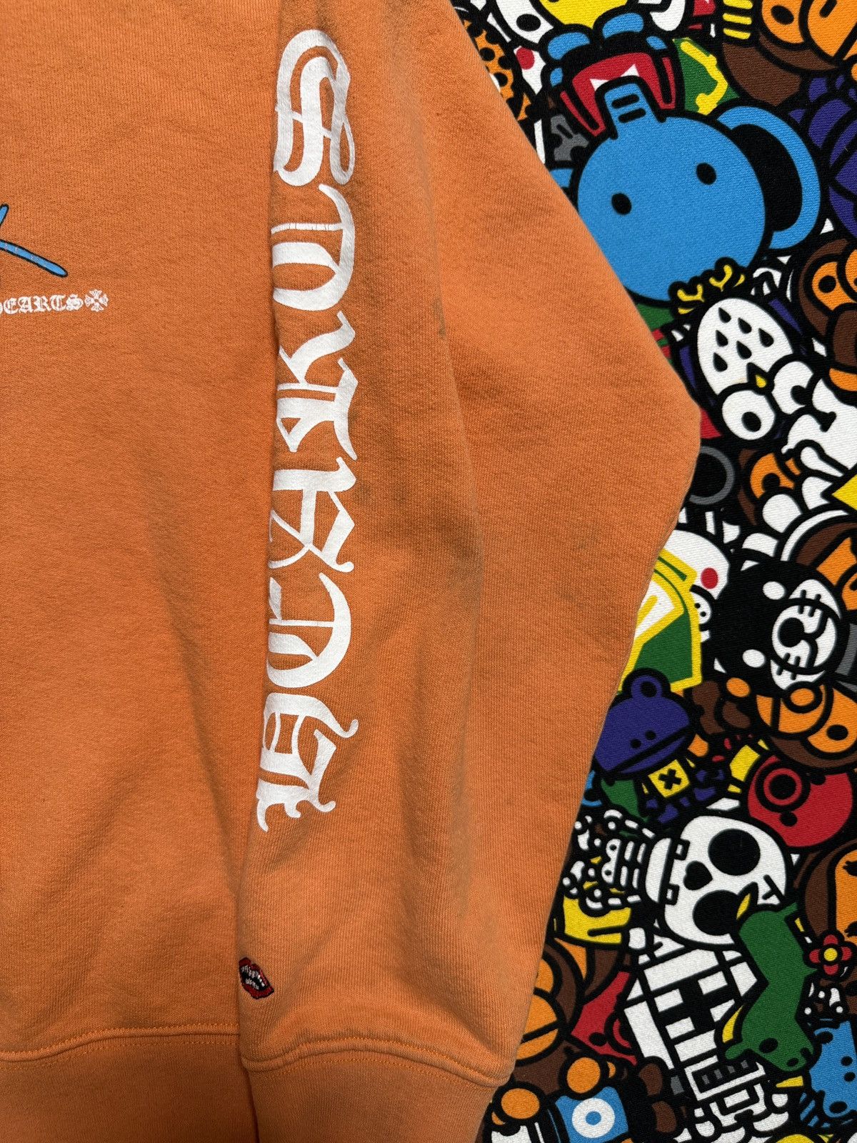 Chrome Hearts Chrome Hearts Orange Matty Boy Build Logo Pullover Sweater Size US M / EU 48-50 / 2 - 9 Thumbnail