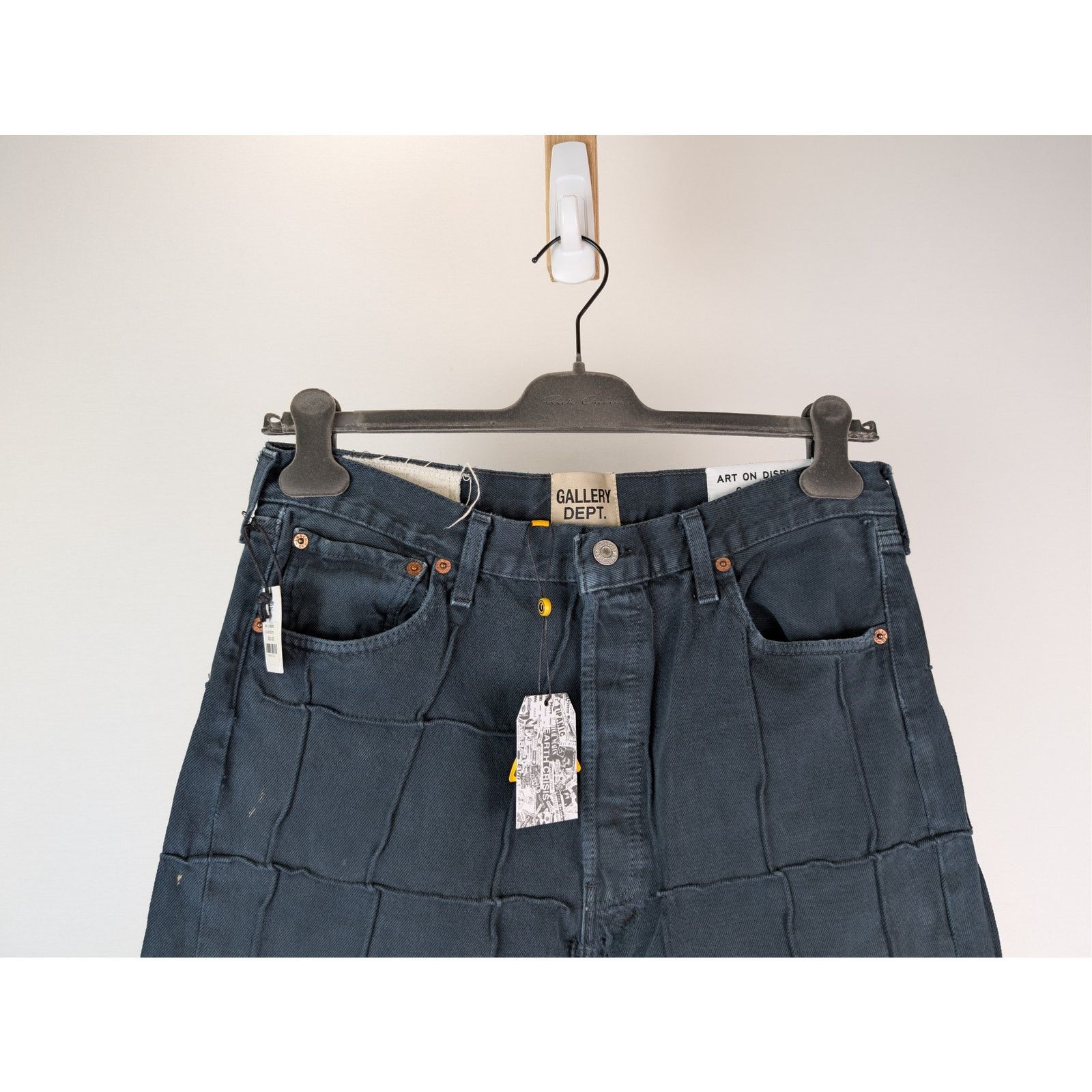 Gallery Dept. o1rshd1 Lenny Flare Denim Jeans in Black Size US 32 / EU 48 - 3 Thumbnail