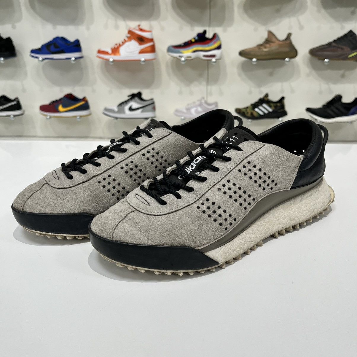 Adidas × Alexander Wang Adidas AW Hike Lo Alexander Wang Grey Size US 9.5 / EU 42-43 - 1 Thumbnail