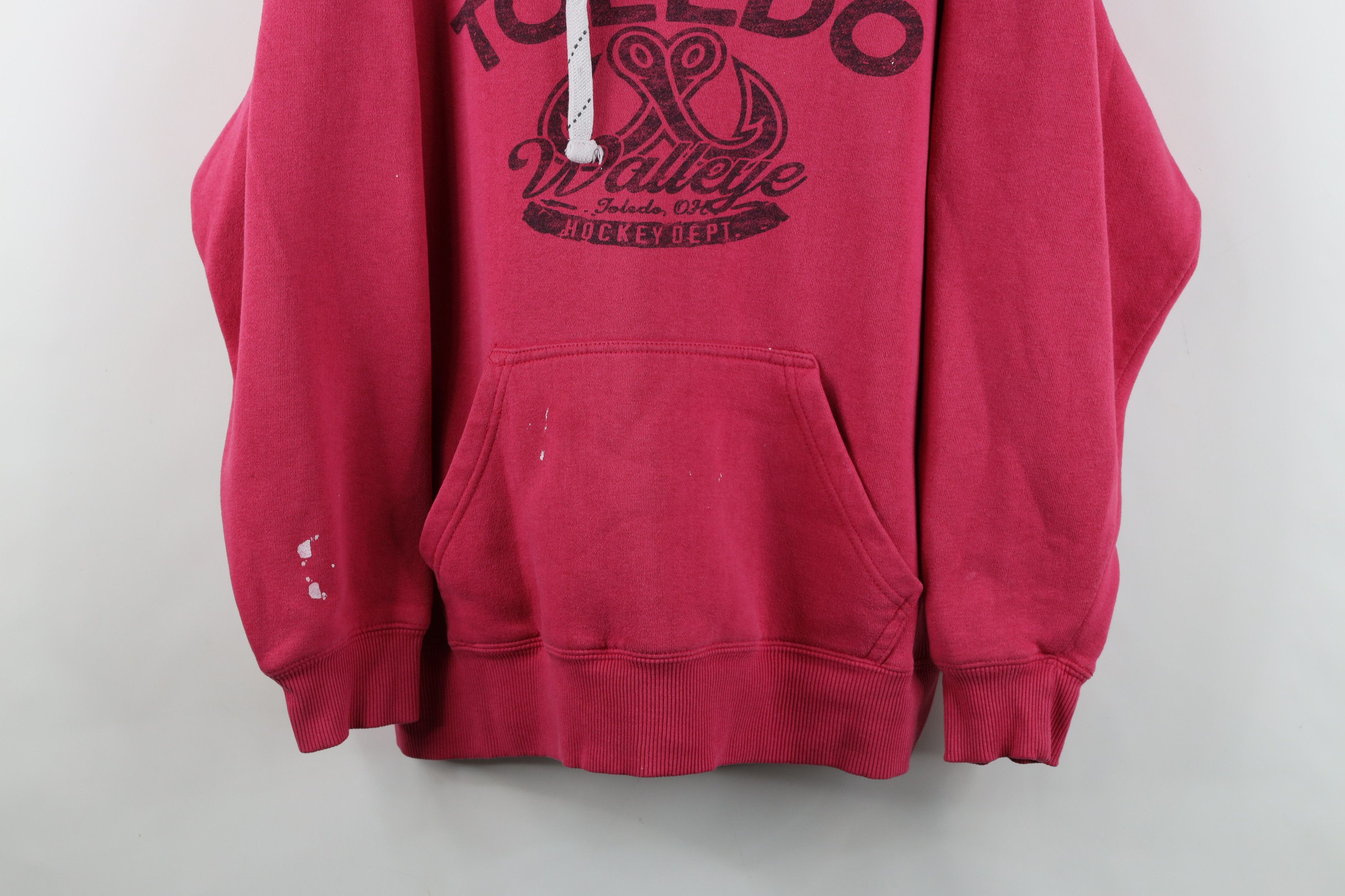 Vintage Vintage Toledo Walleye Hockey Jersey Hoodie Sweatshirt Size L / US 10 / IT 46 - 3 Thumbnail