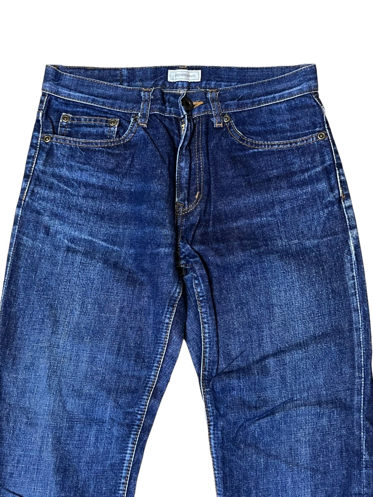 Hysteric Glamour VINTAGE HYSTERIC GLAMOUR HG NON SELVEDGE JEANS Size US 28 / EU 44 - 6 Thumbnail