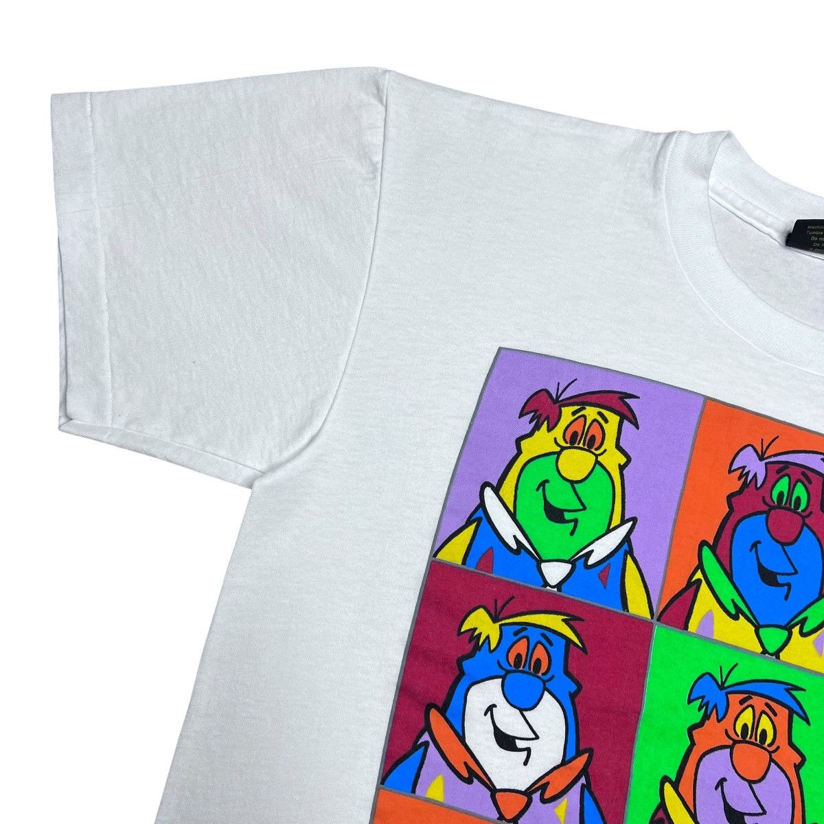 Changes Vintage 1991 Fred Flintstone Andy Warhol Style Pop Art Tee Size US L / EU 52-54 / 3 - 9 Thumbnail