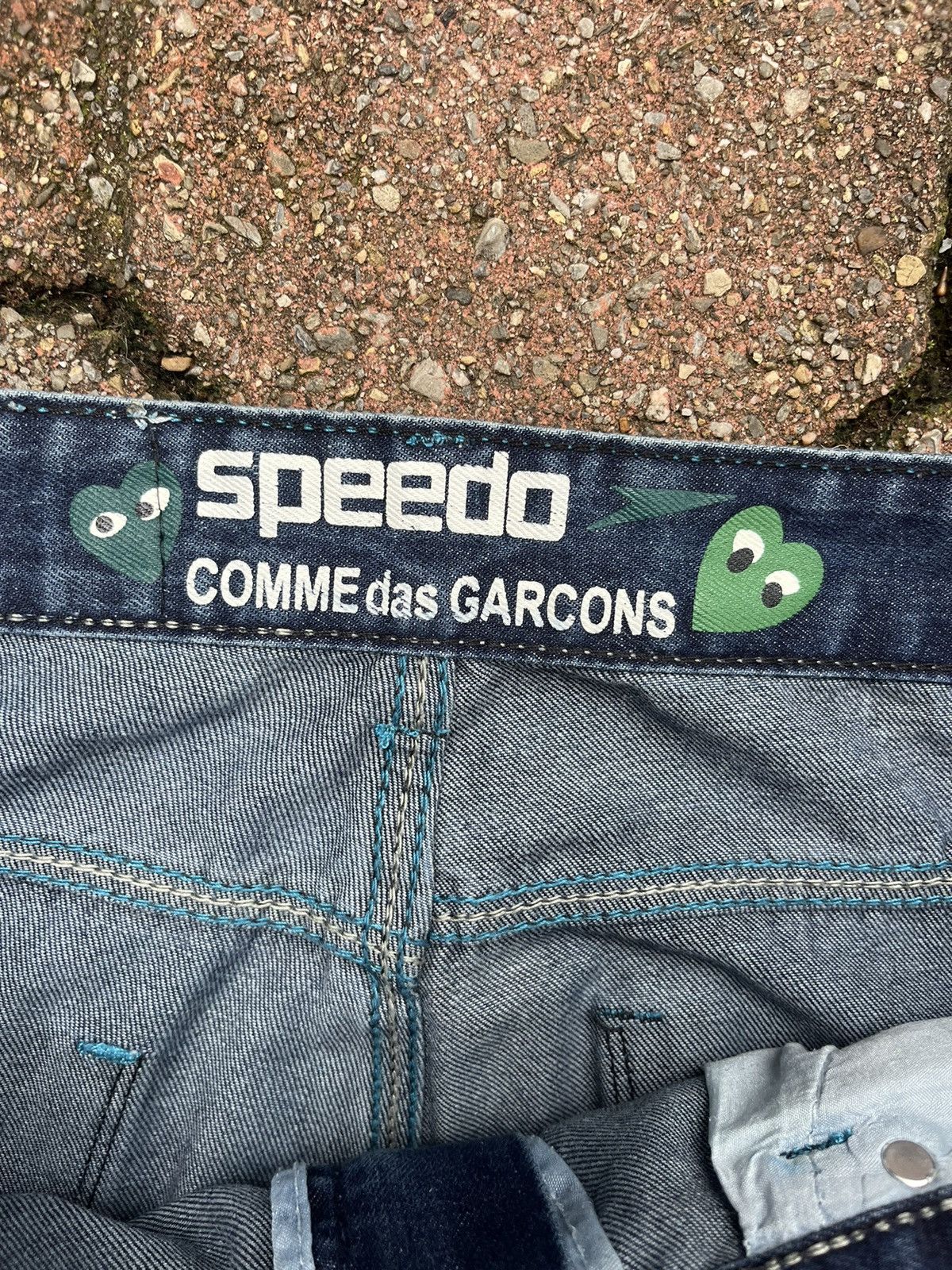 Comme des Garcons × Levi's × Speedo CDG Levi Opening Ceremony Rare Jeans 🔥🔥🔥 Size US 32 / EU 48 - 7 Thumbnail