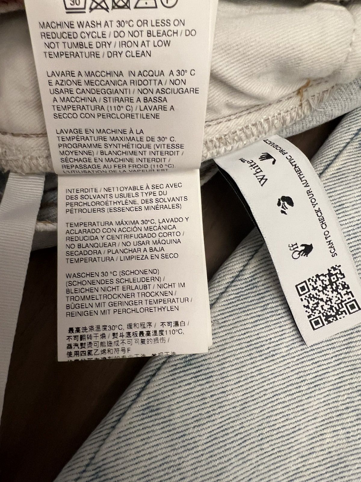 Off-White Off White Jeans Size US 30 / EU 46 - 9 Thumbnail