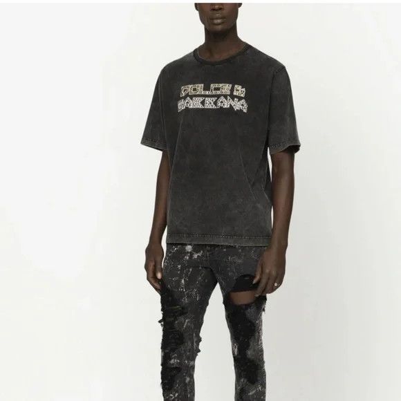 Dolce & Gabbana Dolce & Gabbana stud-embellished T-shirt - NEW WITH TAGS Size US L / EU 52-54 / 3 - 3 Thumbnail