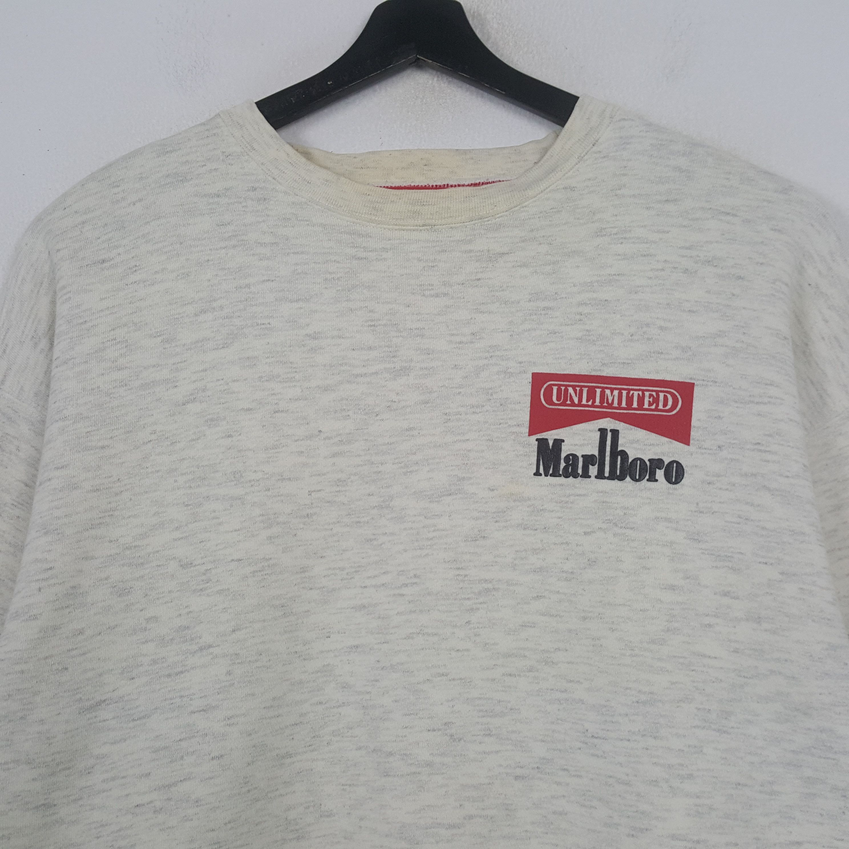 Marlboro UNLIMITED MARLBORO Vintage Sweatshirt C293N19 Size US L / EU 52-54 / 3 - 2 Thumbnail