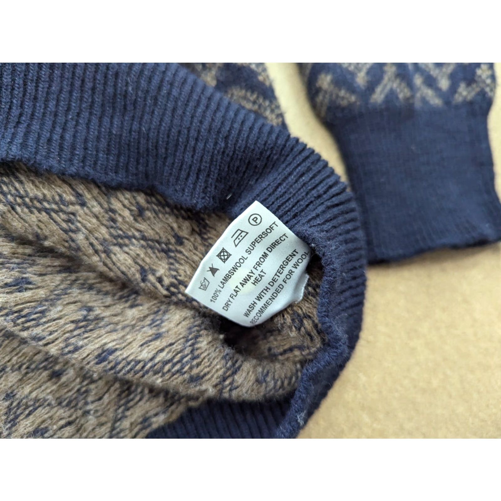 Barbour Barbour Sweater Mens XL Fair Isle Knitted Wool Turtleneck Pullover Multicolor Casual Knit Wool Regular Size XL Mens Jumpers Shirt? Size US XL / EU 56 / 4 - 6 Thumbnail