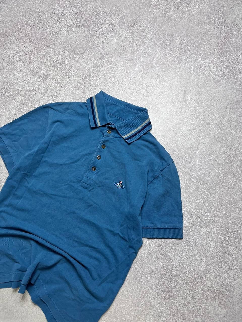 Vintage Vintage Vivienne Westwood Orb Saturn Logo Shirt M Size US M / EU 48-50 / 2 - 2 Thumbnail