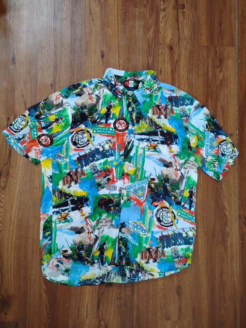 Jams World Vintage Jams World Fest Baja X Hawaiian Shirt Size US L / EU 52-54 / 3 - 2 Thumbnail