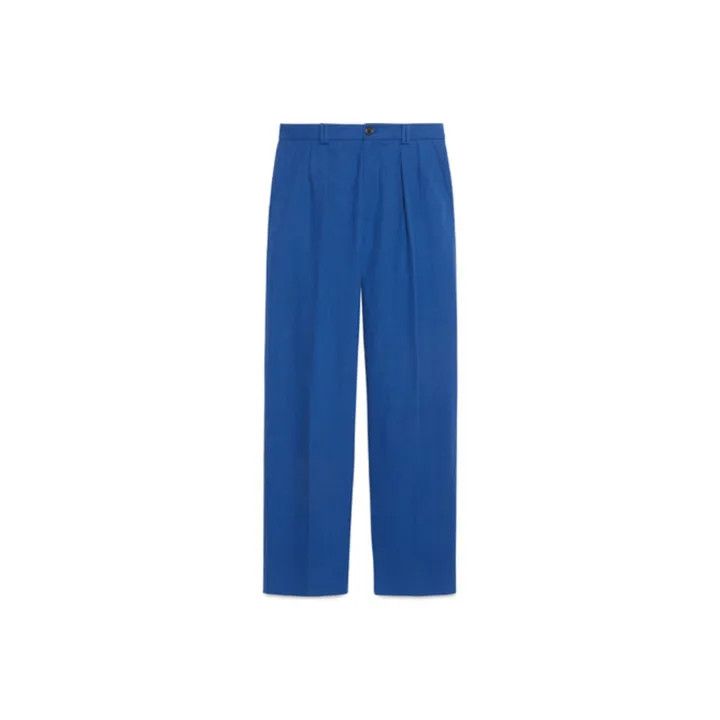 Gucci Gucci FW23 Blue Casual Trousers for Men Size US 44 / EU 60 - 1 Thumbnail