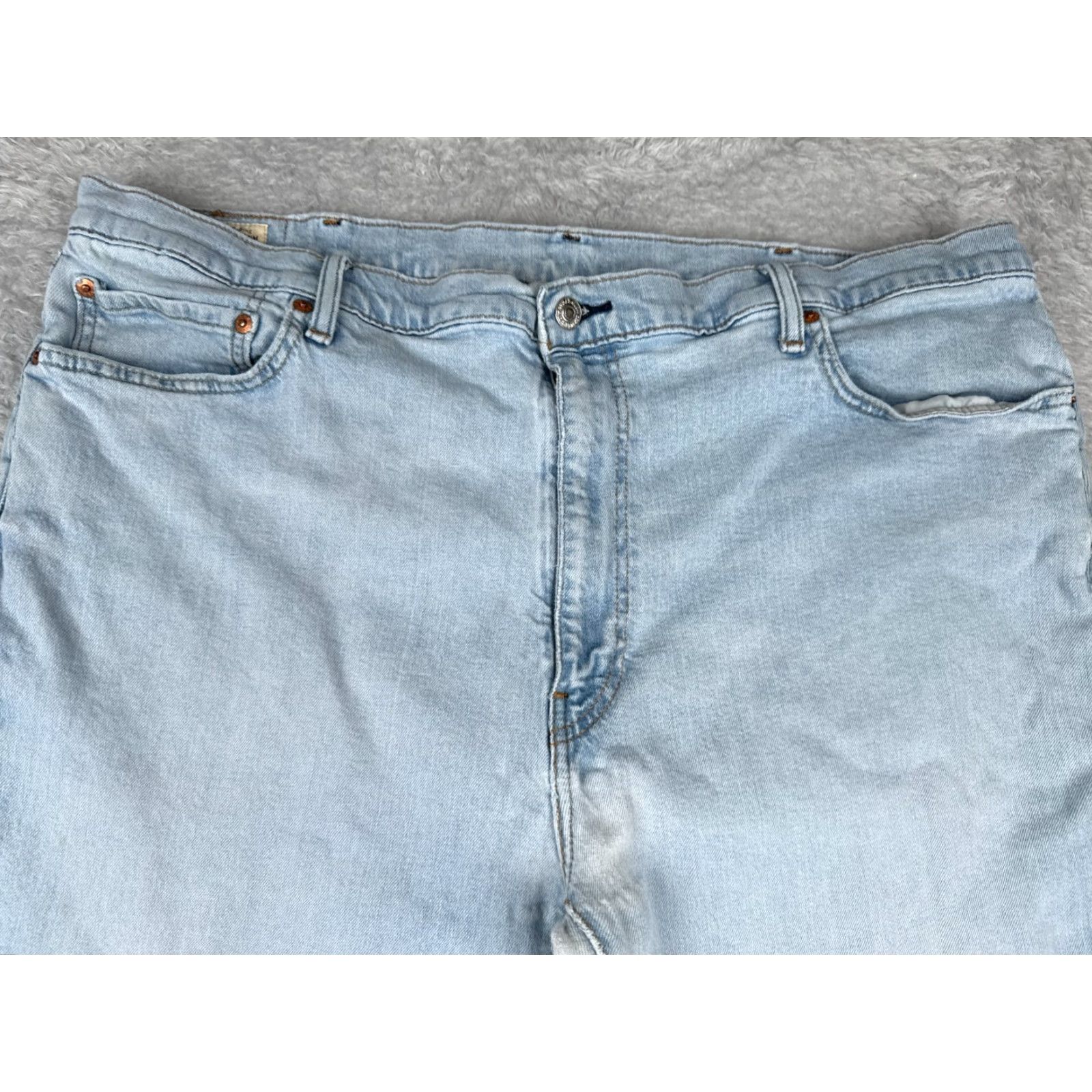 Levi's Levi's Jeans 42 Blue Denim 501? (Note: 500 Series) 42x29 Regular Fit Jeans - Levi's 500 Series Denim Blue Cotton 5-Pocket Button Zip Mens Size US 42 / EU 58 - 4 Thumbnail