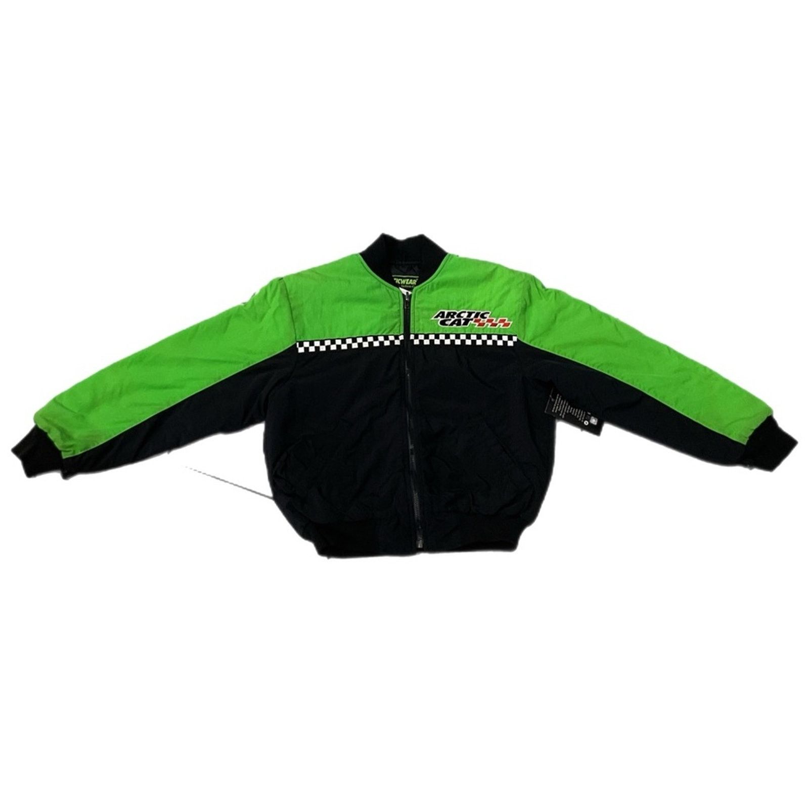 Vintage Vintage Youth Artic Cat Checkerboard Racing Jacket Size US S / EU 44-46 / 1 - 1 Thumbnail