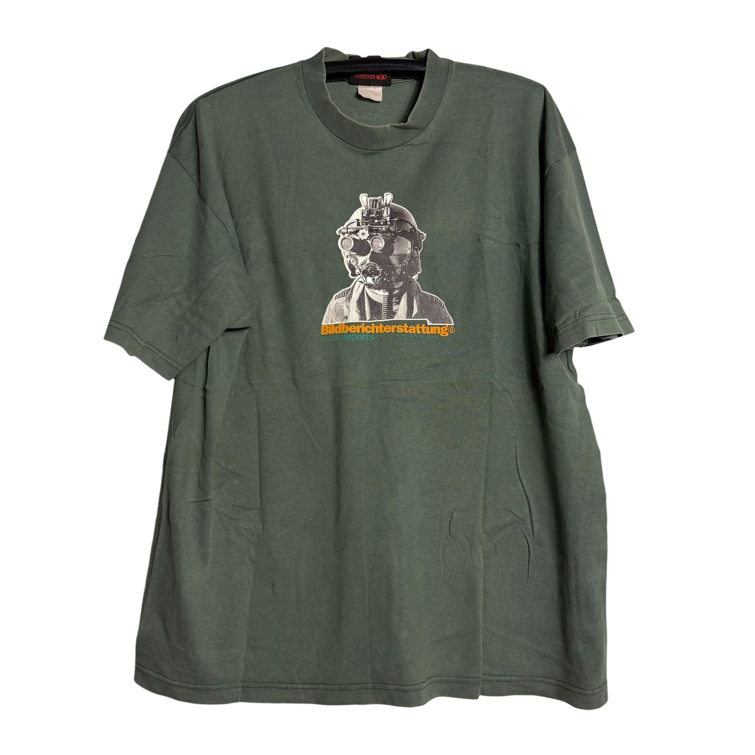 Japanese Brand 🔥RARE🔥Vintage Visual Reports Streetwear T-shirt Size US XL / EU 56 / 4 - 1 Thumbnail