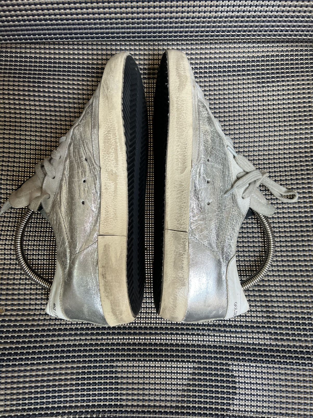 Golden Goose Golden Goose Superstar Silver Size US 6 / EU 39 - 13 Thumbnail