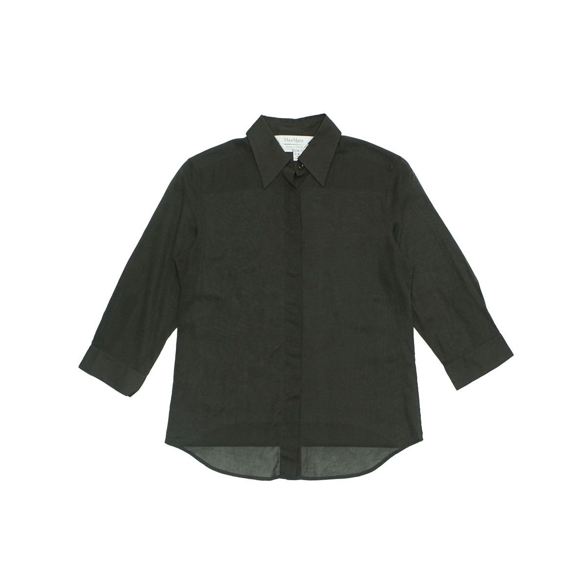 *NoTariff Max Mara Translucent Shirt