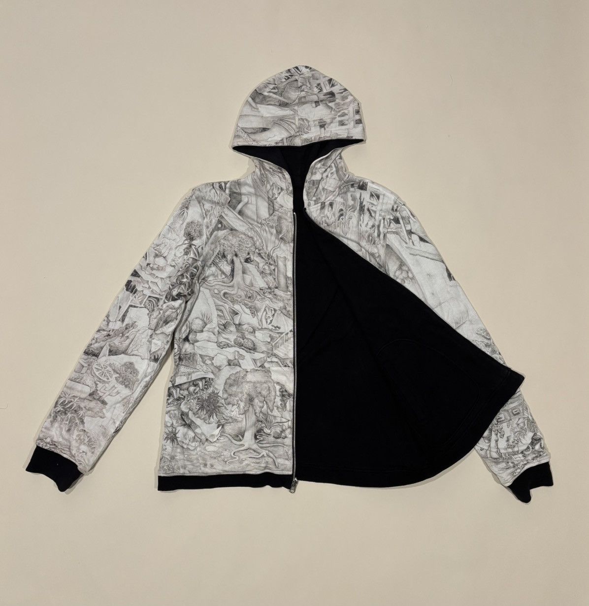 Supreme × Undercover Supreme undercover scab print hoodie | Grailed