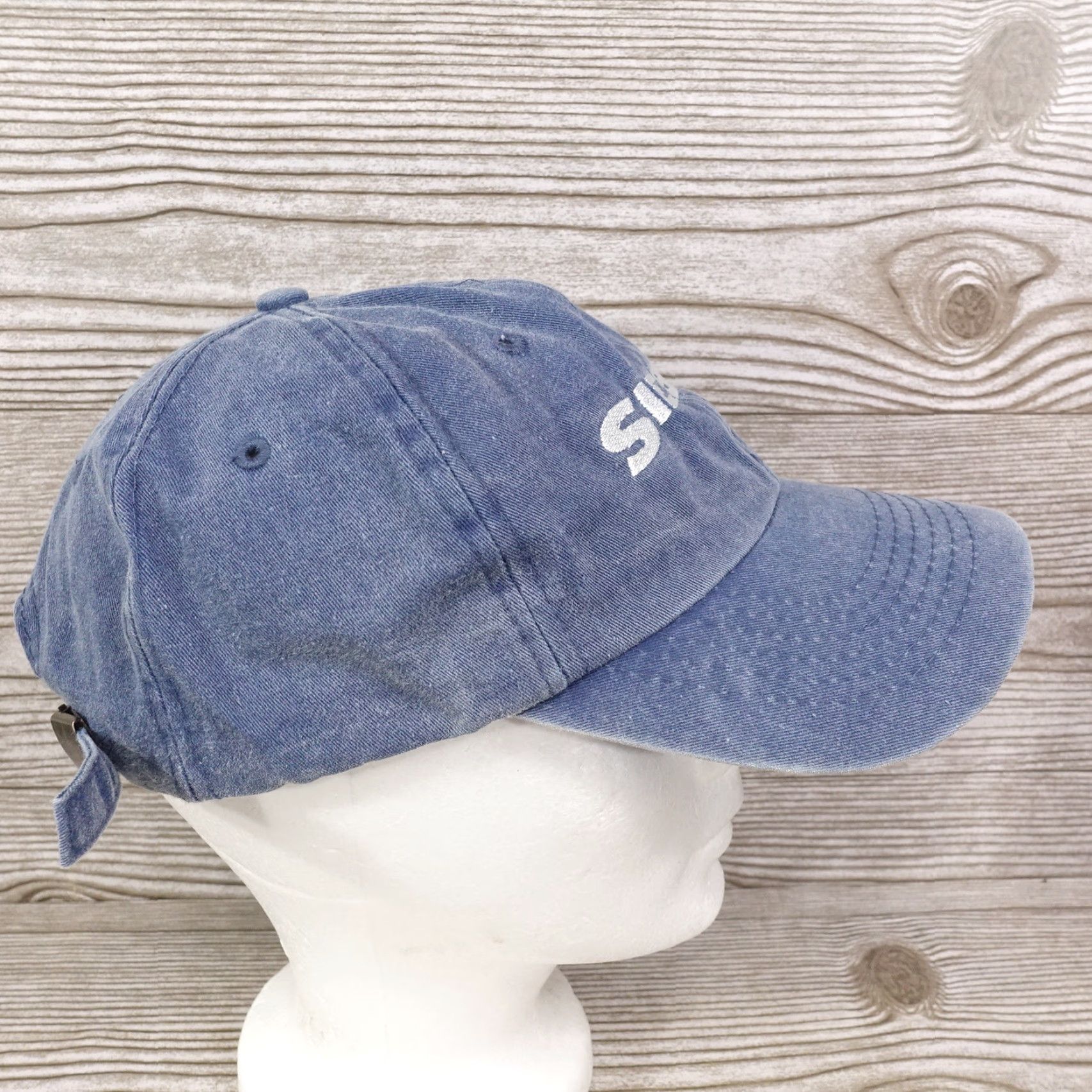 Vintage SIEBEL Logo Hat - Baseball Cap - Adjustable - Unisex Adults - One Size - Blue - Strapback Size ONE SIZE - 6 Thumbnail
