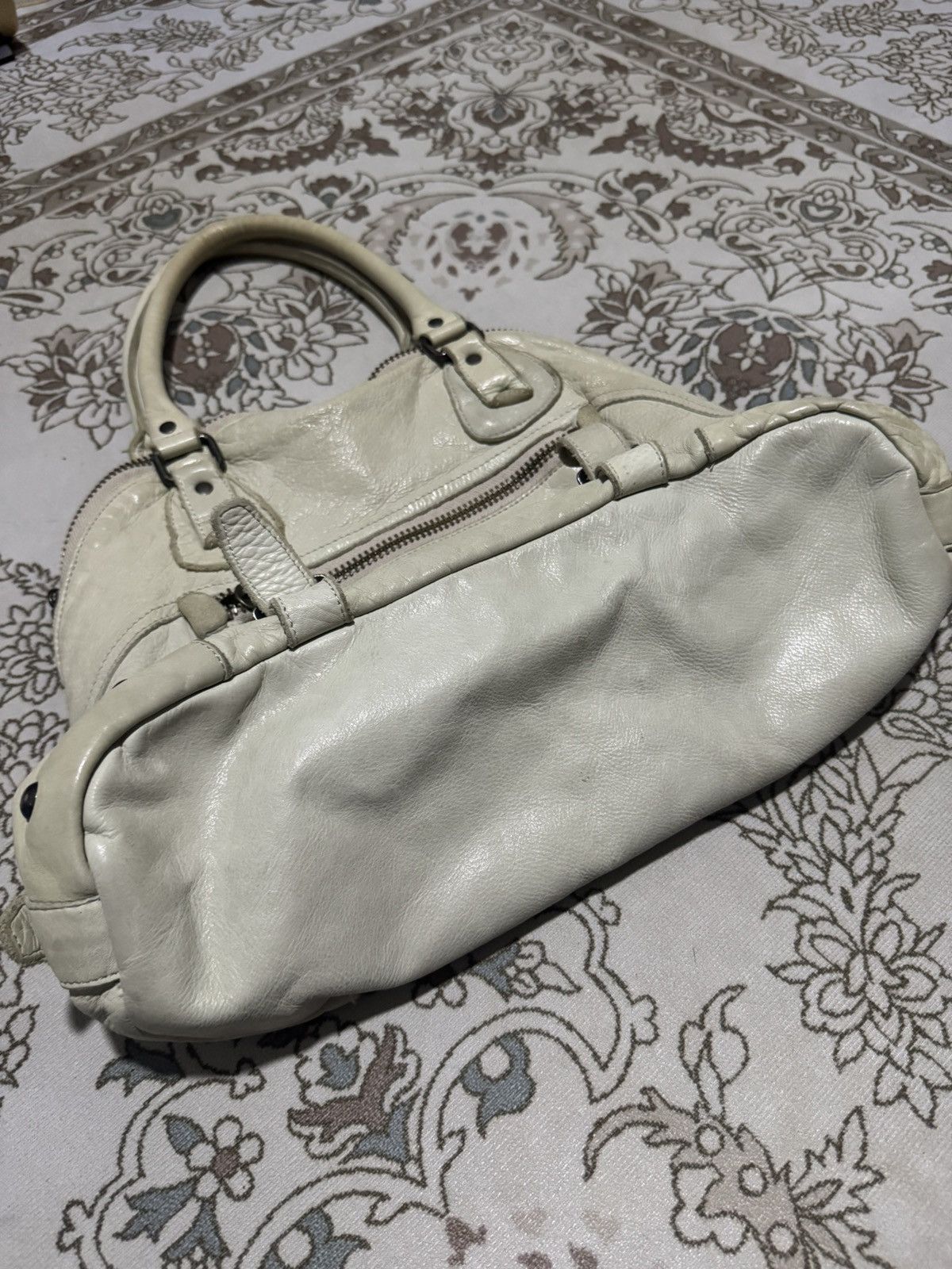 Genuine Leather 🇯🇵 Genuine Leather Paddington Gothic Multipocket Tote Handbag Size ONE SIZE - 4 Thumbnail