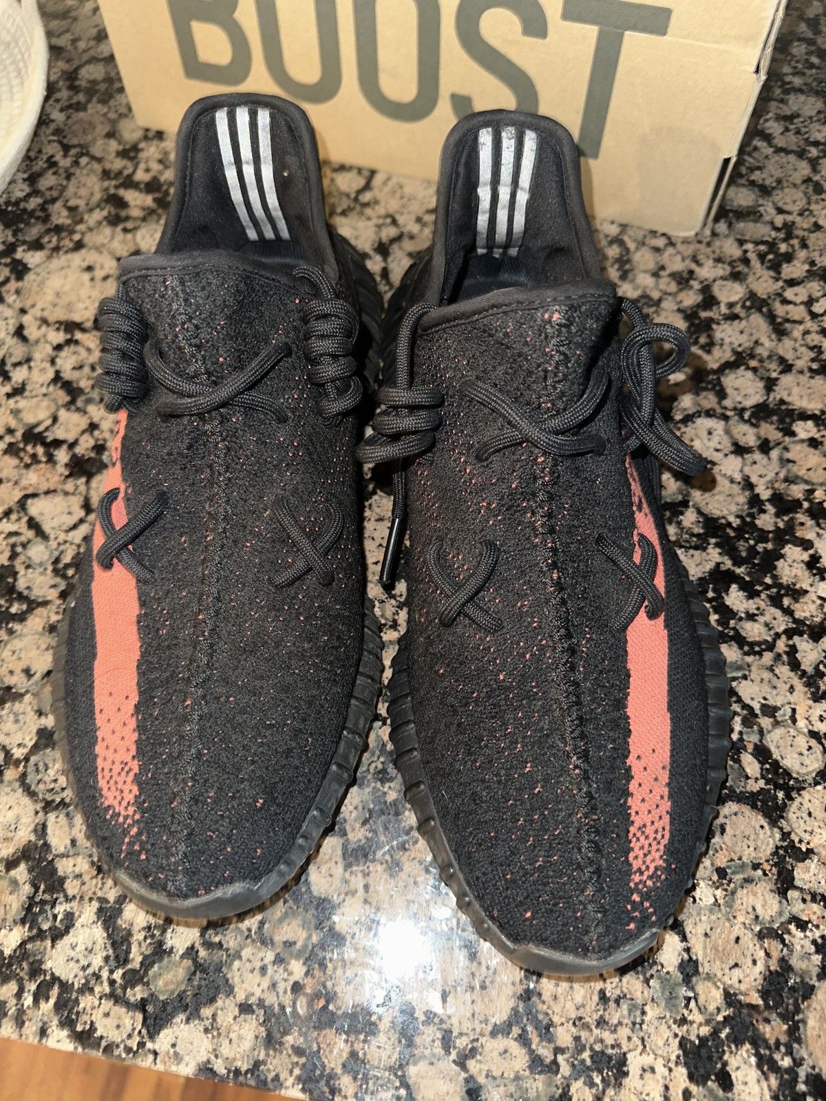 Adidas Adidas yeezey 350 boost core red Size US 10 / EU 43 - 4 Thumbnail