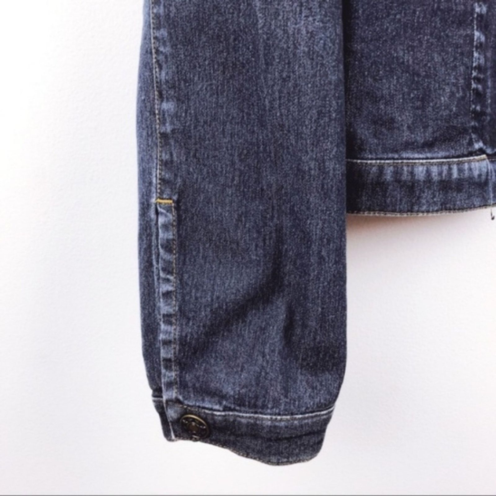 Other Halogen Blue Denim Jean Jacket Size S / US 4 / IT 40 - 5 Thumbnail
