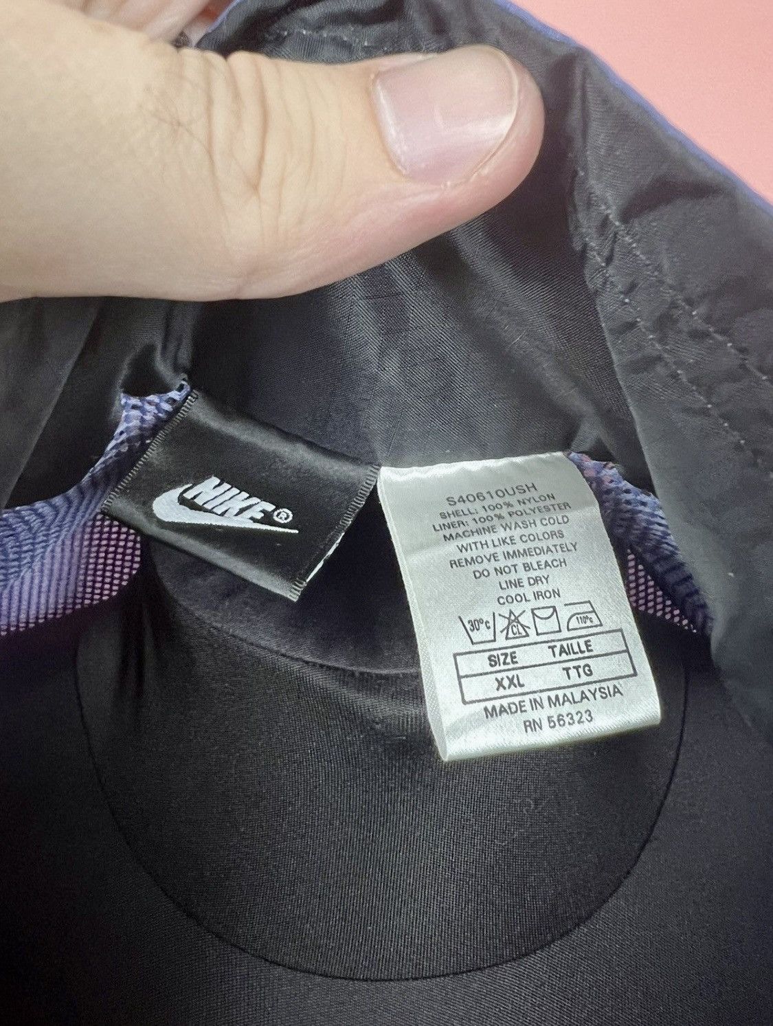 Japanese Brand × Nike ACG × Vintage 90s Tote Bag Very Rare International Challenge Court Tn Size ONE SIZE - 7 Thumbnail