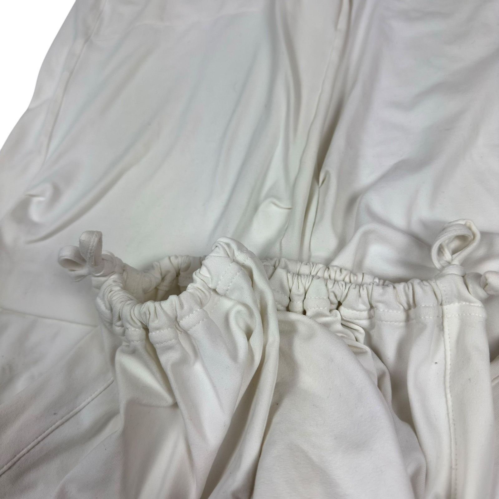 Nike × Vintage Nike Dri-Fit Women White Swoosh Straight Leg Joggers Pant 10 Size 32" / US 10 / IT 46 - 5 Thumbnail