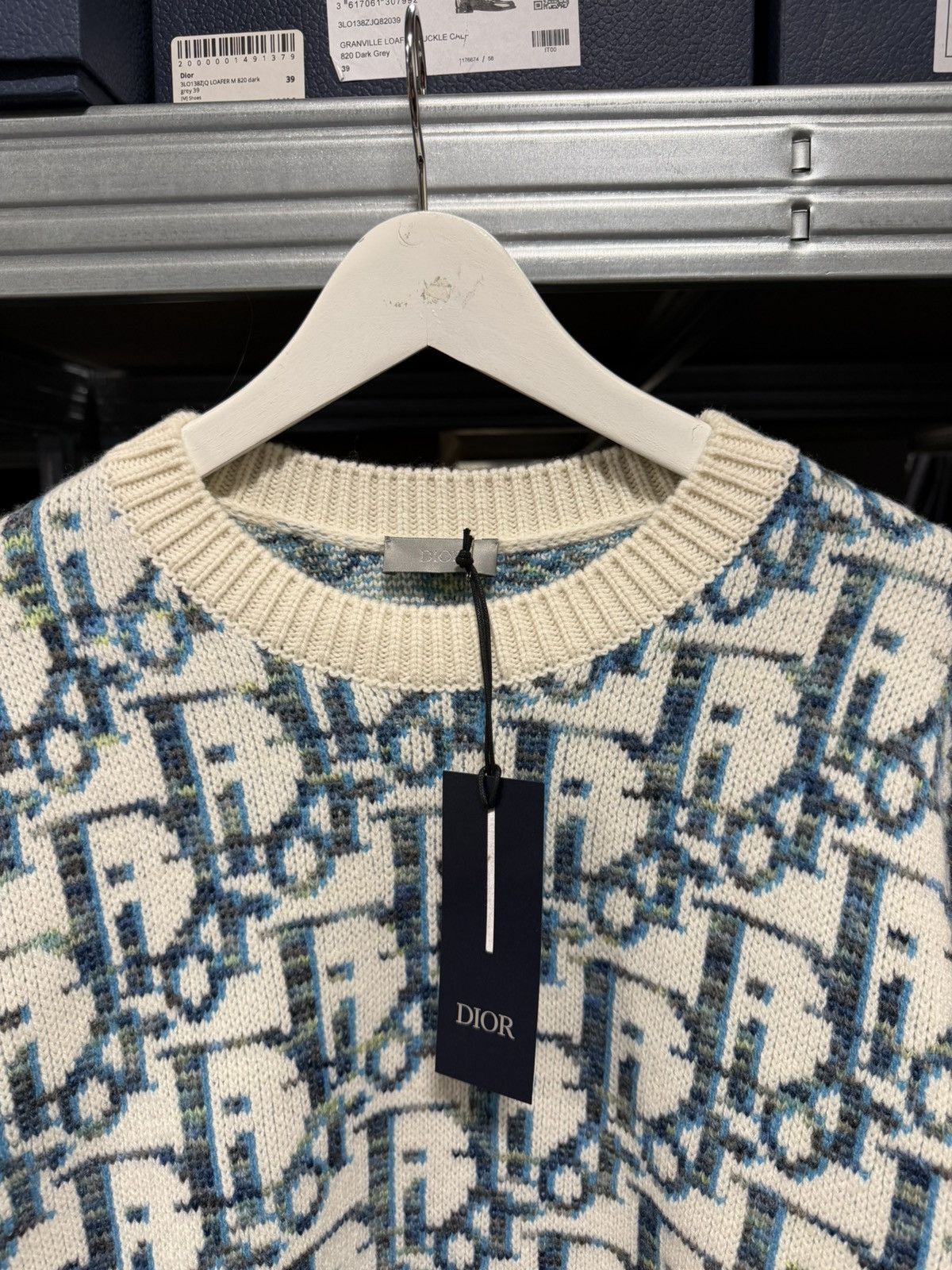 Dior Dior Oblique Jacquard Knitted Sweater RETAIL 1900$ Size US L / EU 52-54 / 3 - 2 Thumbnail