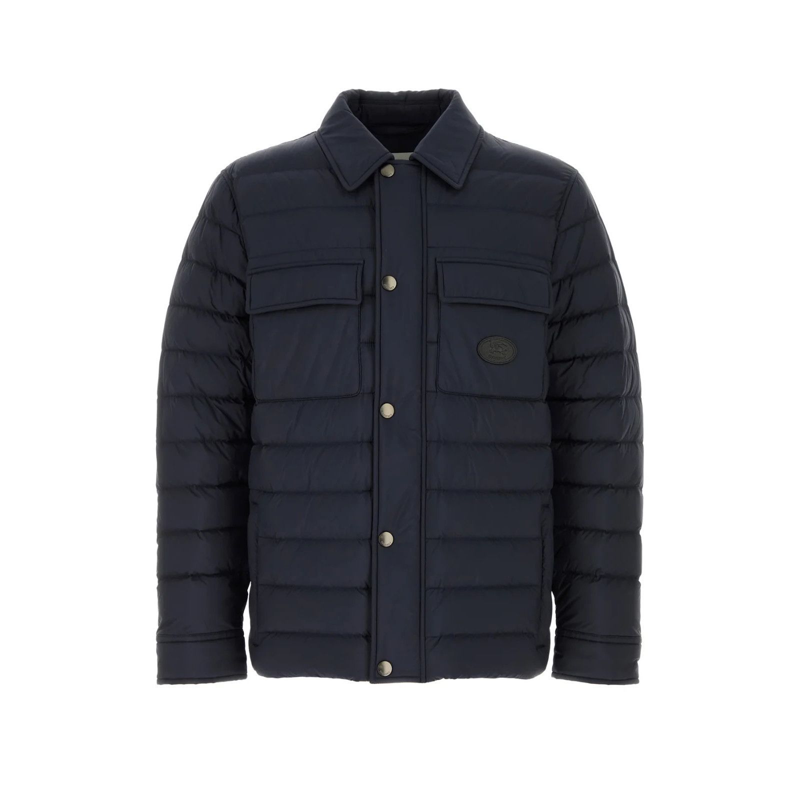 Burberry BURBERRY Navy Blue Nylon Down Jacket New & Authentic (Men's Size US XL / EU 56 / 4 - 1 Thumbnail