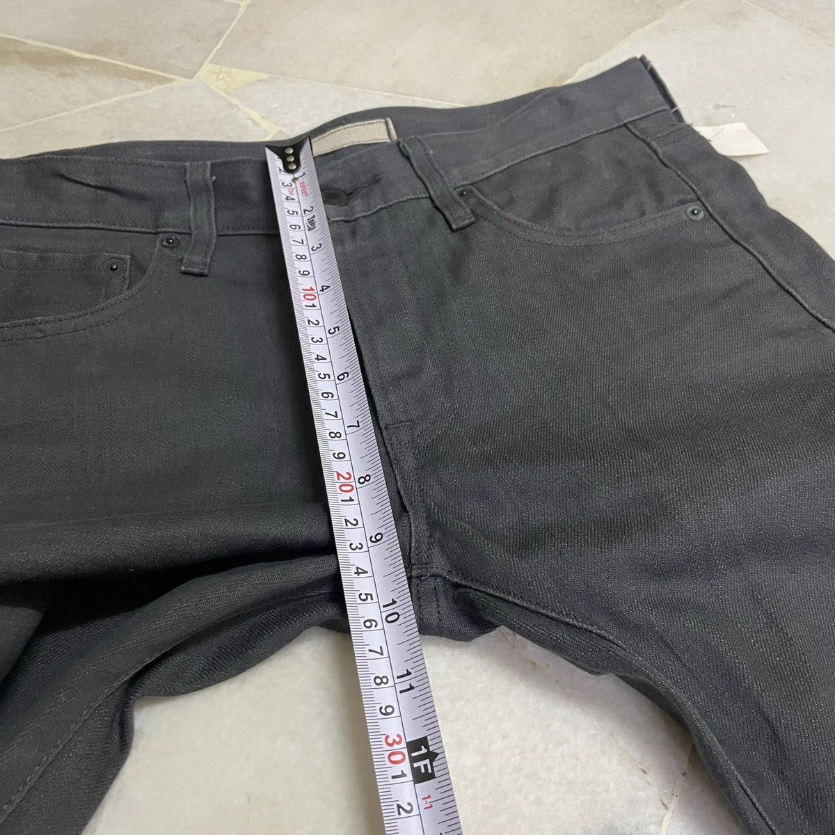 Japanese Brand ORIGINAL SELVEDGE UNIQLO SLIM STRAIGHT (32×40) Size US 30 / EU 46 - 13 Thumbnail