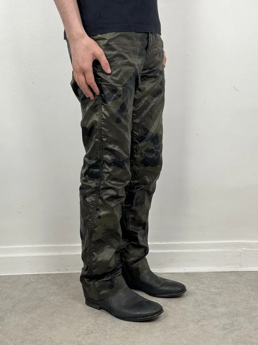 Raf Simons Raf Simons Military Green Camo Cargo Pants Size US 30 / EU 46 - 2 Thumbnail