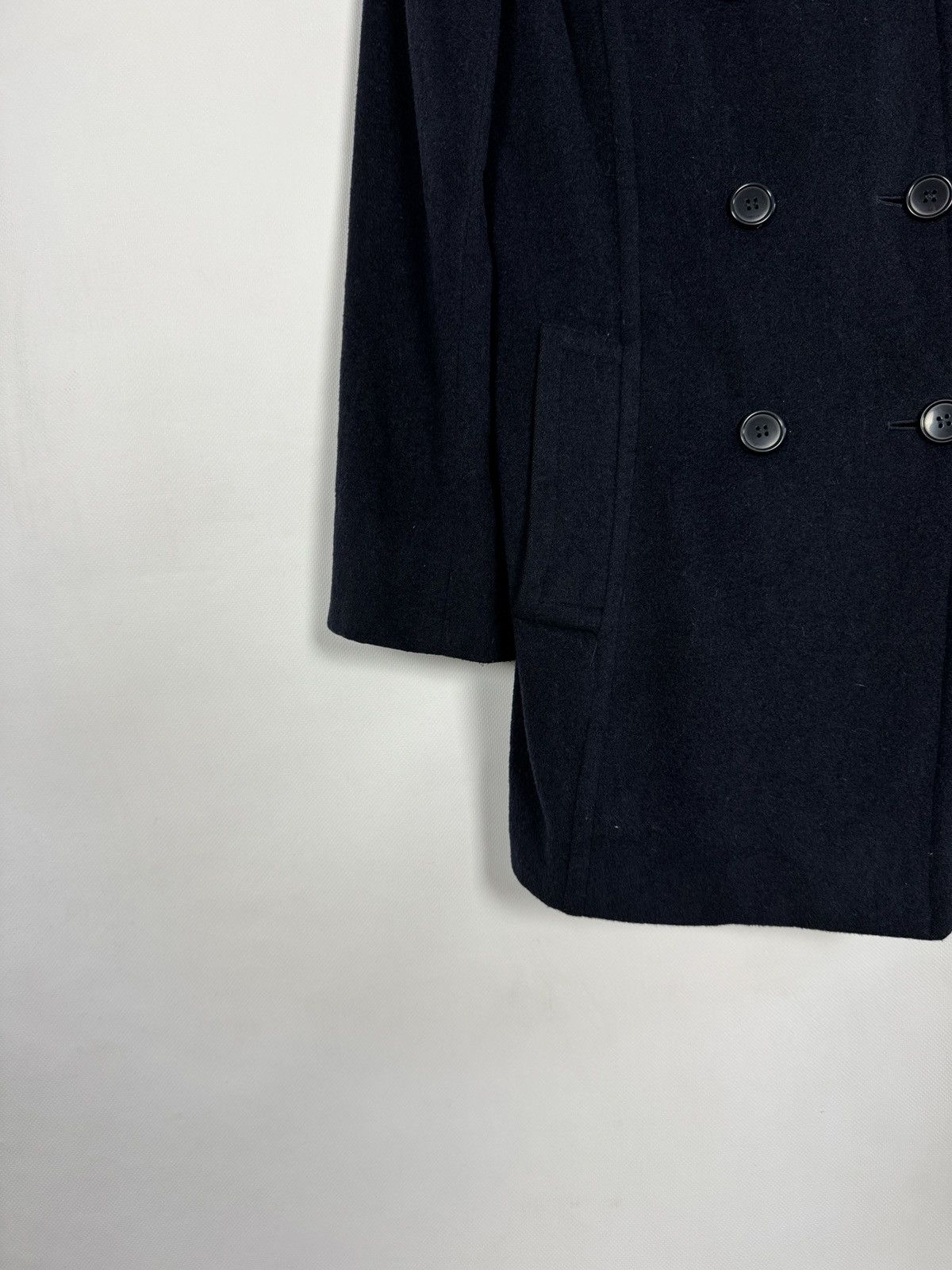 Aquascutum Aquascutum London Double Breasted Coat 100% Viscose Reg 10 Size M / US 6-8 / IT 42-44 - 4 Thumbnail