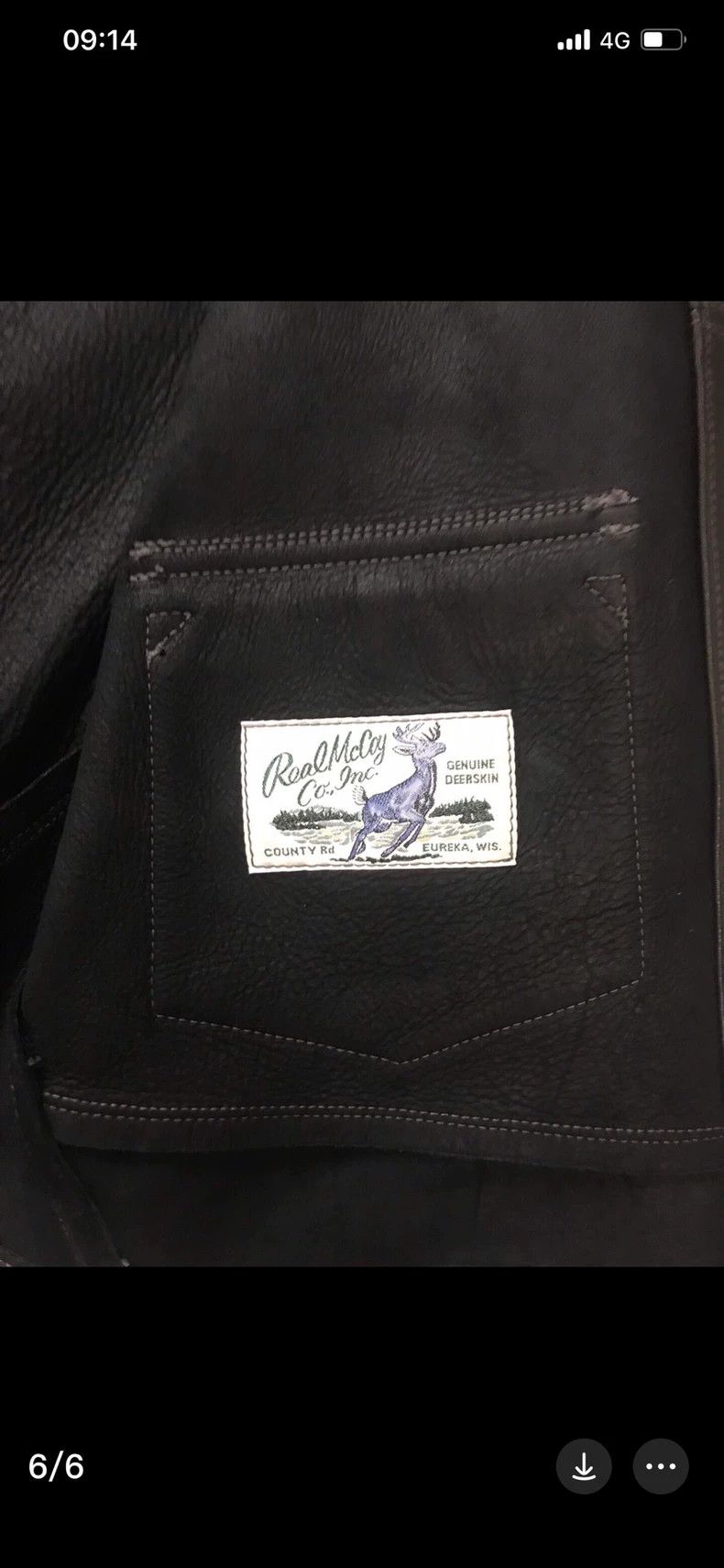 The Real McCoy's The Real McCoys Deer Leather Cossack Leather Jacket Size US M / EU 48-50 / 2 - 5 Thumbnail