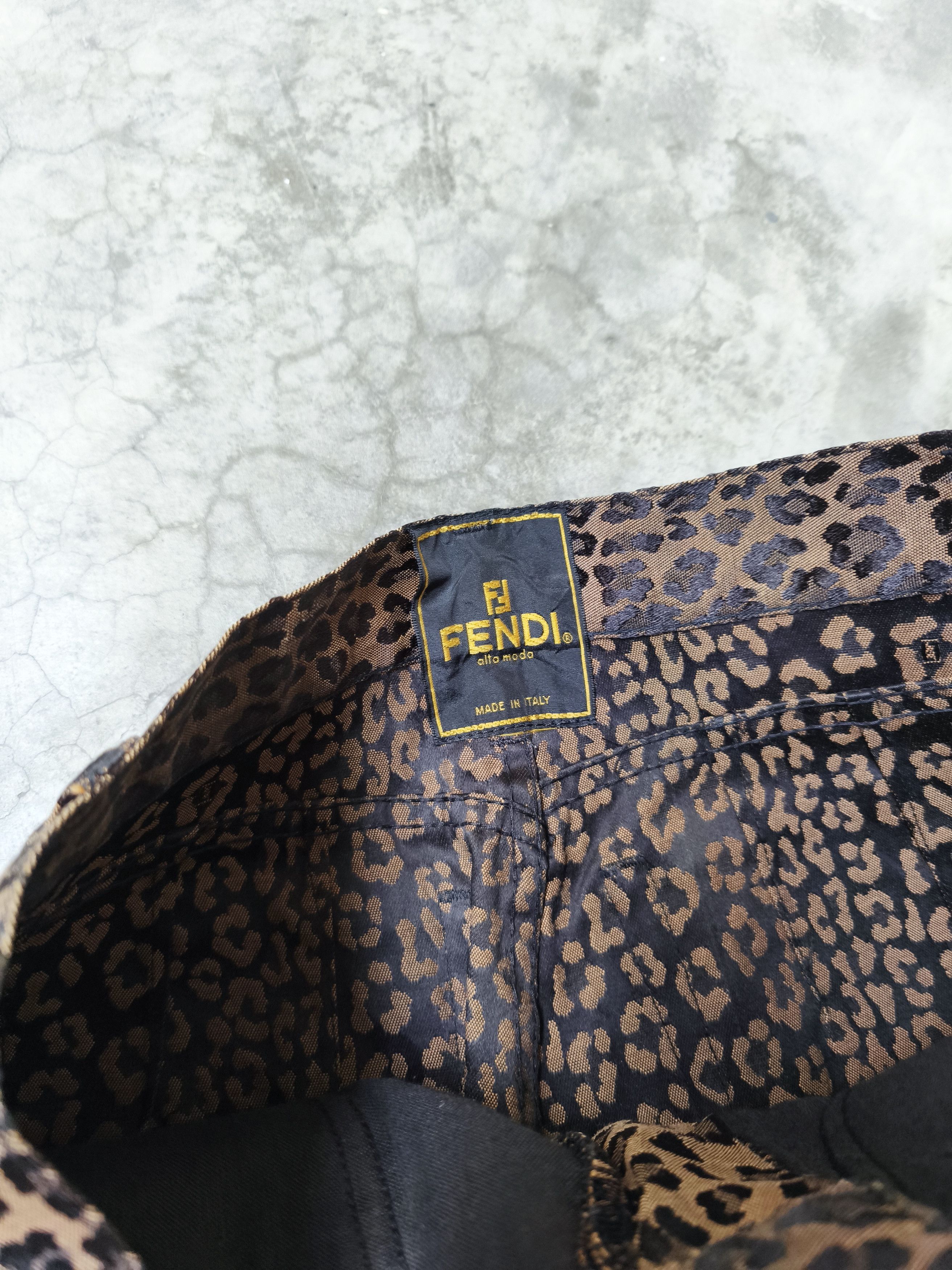Fendi Fendi Leopard pant Size US 29 - 3 Thumbnail