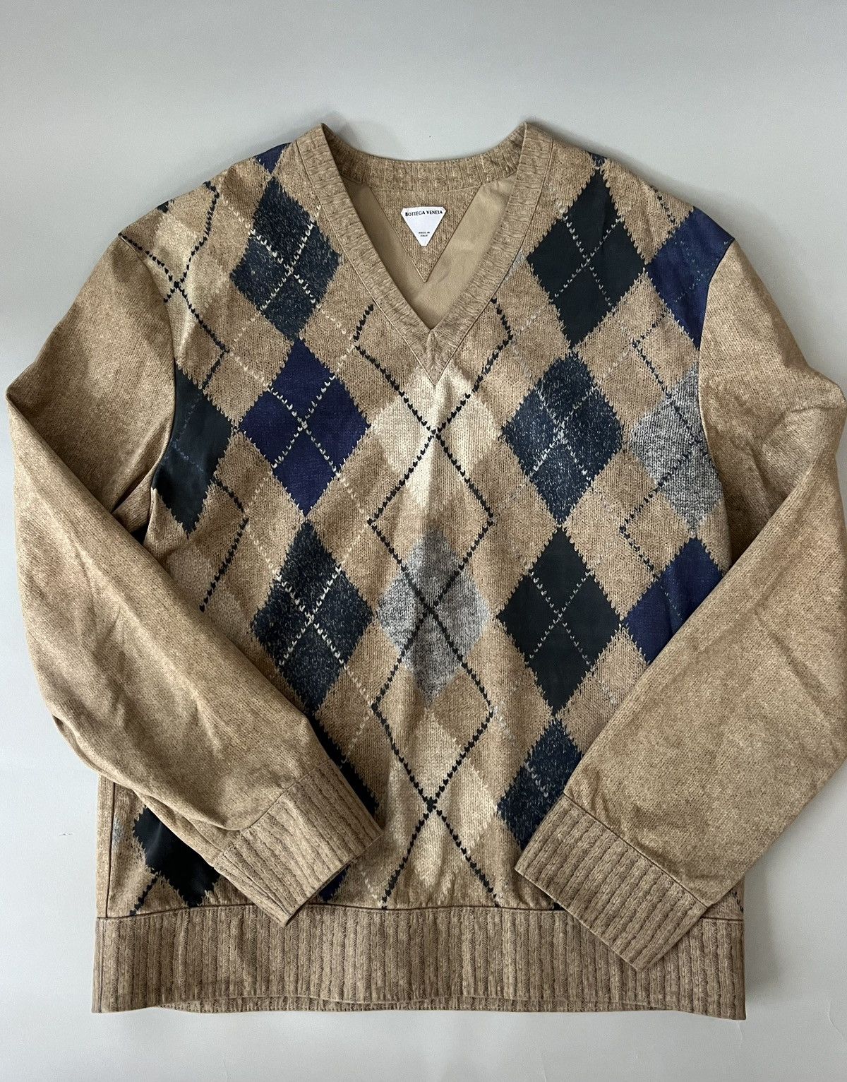 Bottega Veneta $6.8К VALUE Bottega Veneta Leather Sweater Size US S / EU 44-46 / 1 - 6 Thumbnail