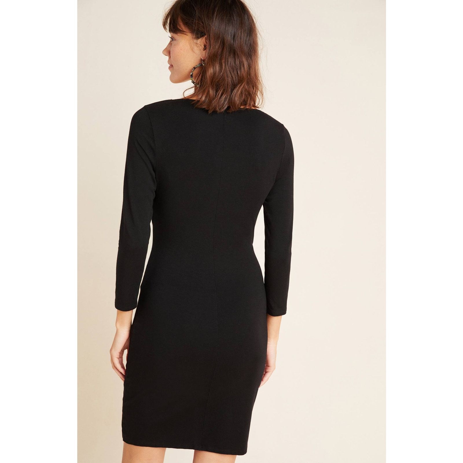 women's cotton mini dress Open Back Cotton Mini Dress
