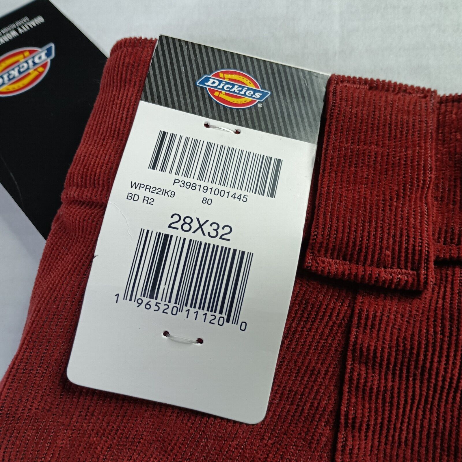 Dickies Dark Orange Men's Dickies Corduroy Pants 28x32 Size US 28 / EU 44 - 7 Thumbnail