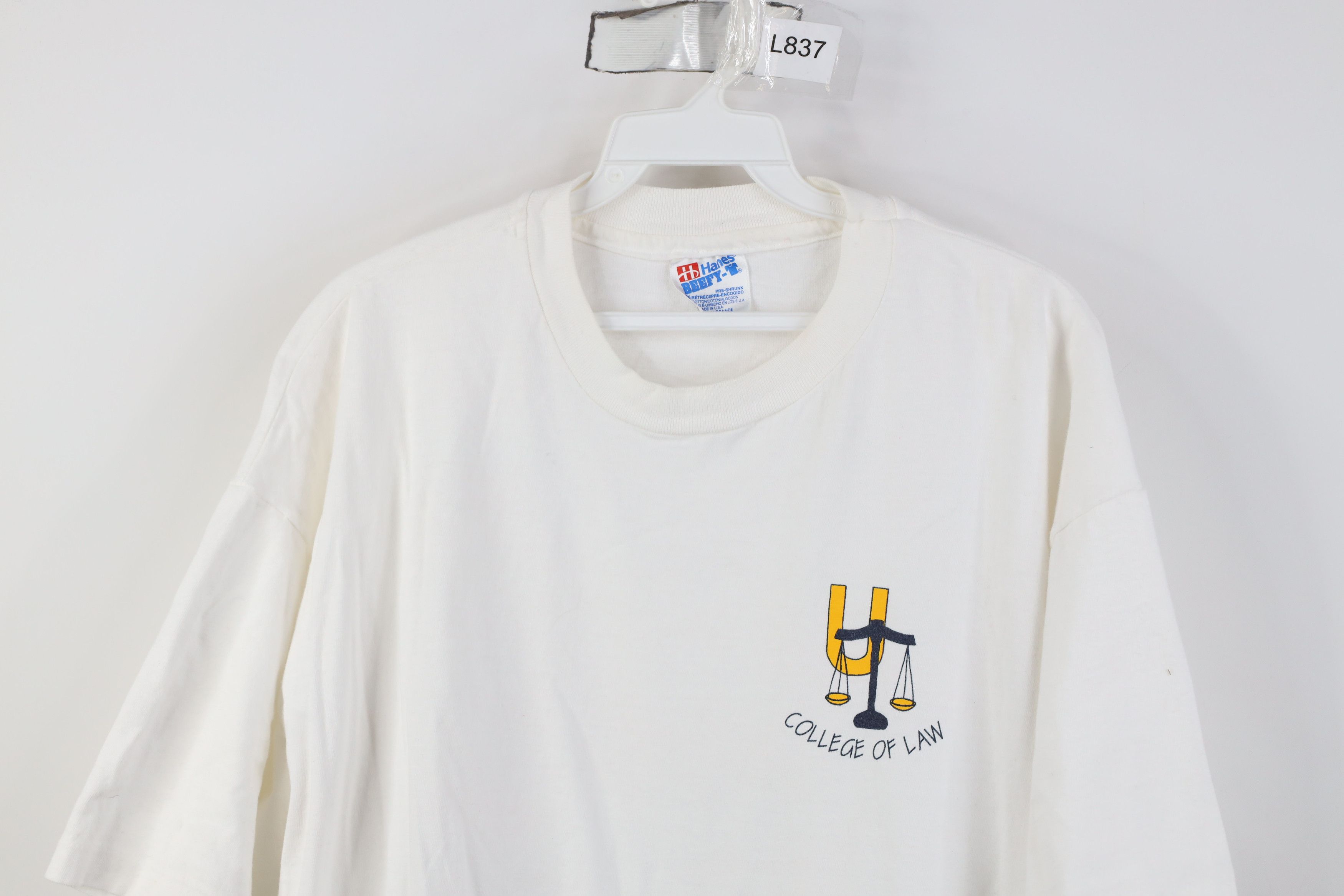Vintage Vintage 90s University of Toledo College of Law T-Shirt USA Size US XL / EU 56 / 4 - 2 Thumbnail
